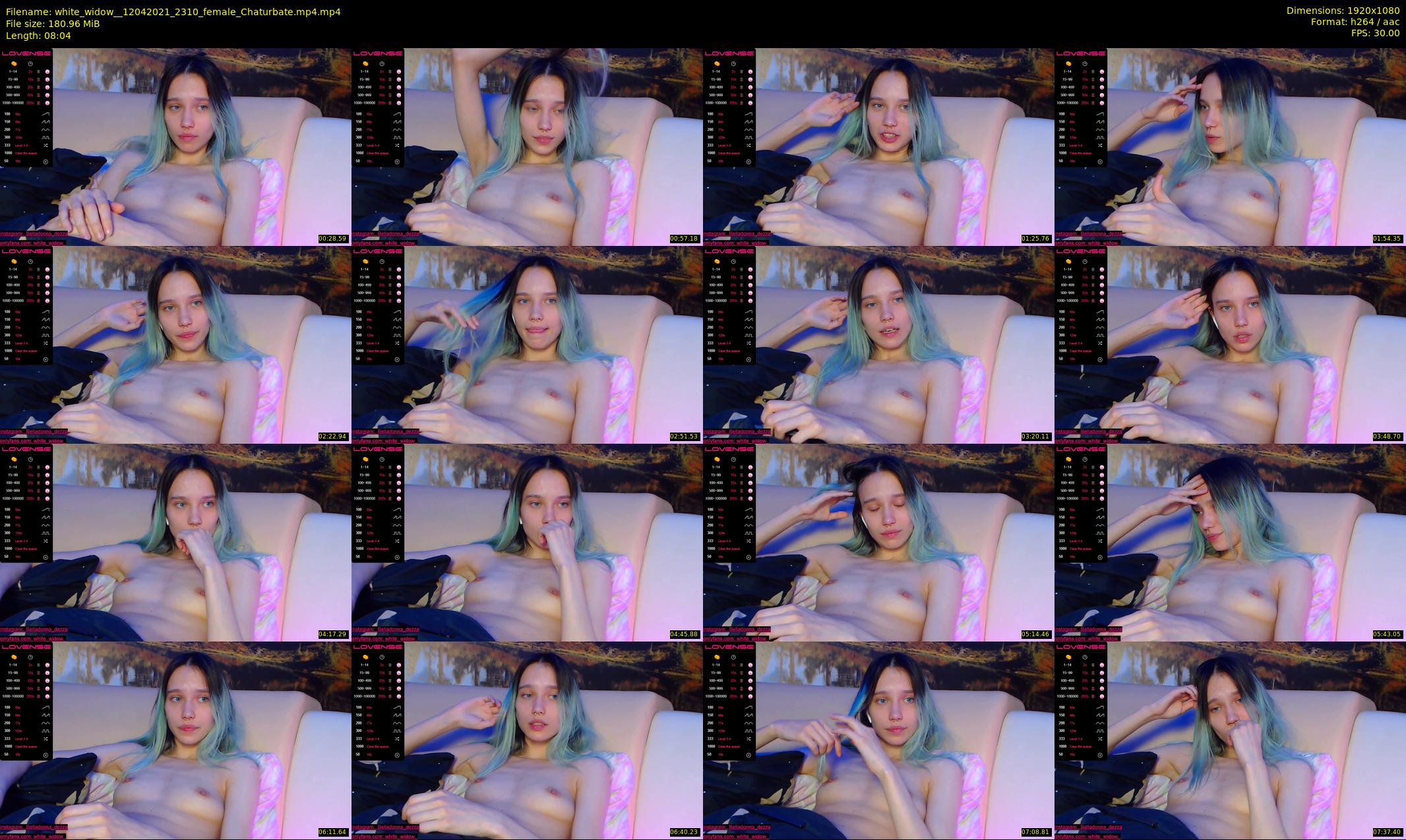 white_widow_ — 9 minute Chaturbate female cam show recording, 1080p, Apr 12, 2021