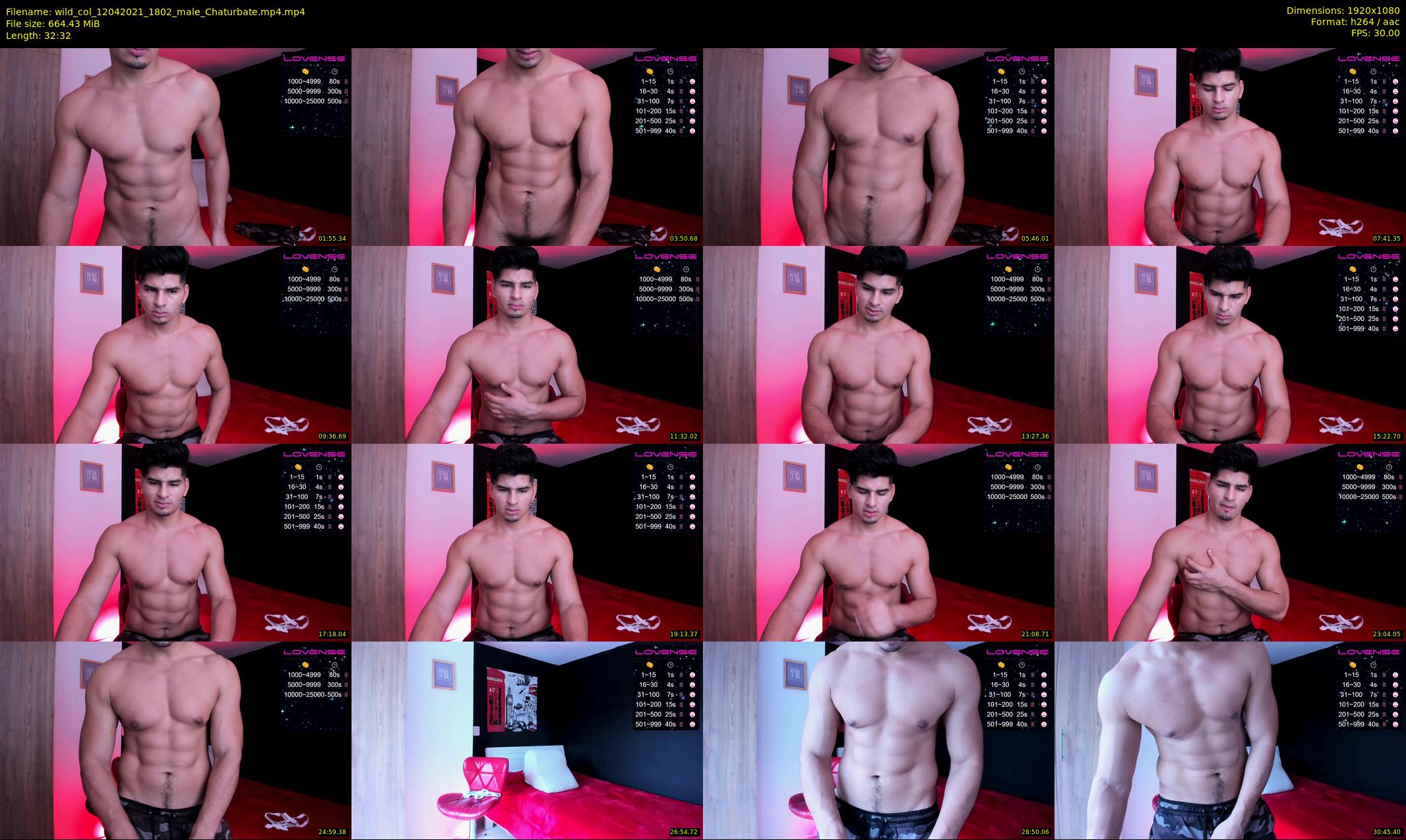 wild_col — 33 minute Chaturbate male cam show recording, 1080p, Apr 12, 2021