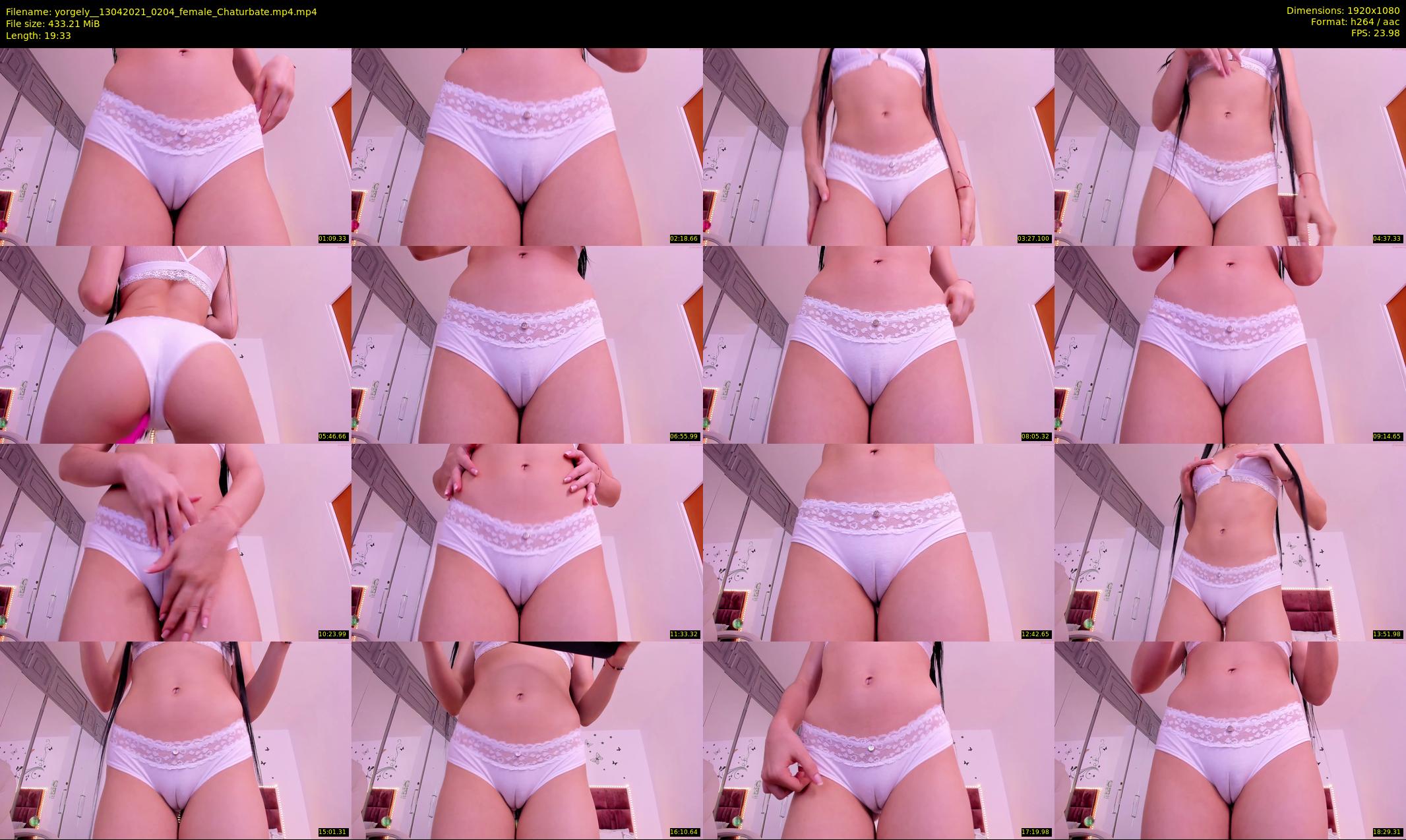 yorgely_ — 20 minute Chaturbate female cam show recording, 1080p, Apr 13, 2021