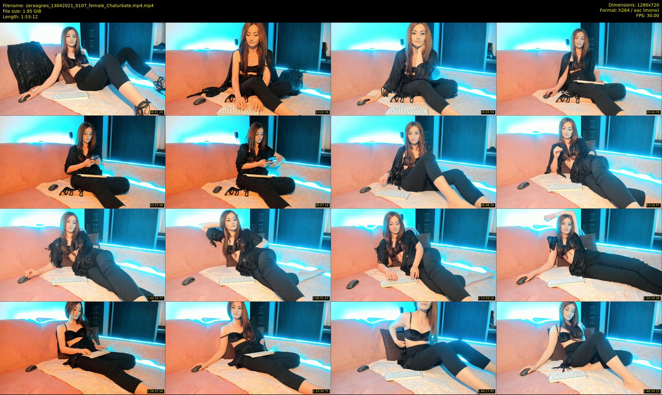 zaraagnes — 114 minute Chaturbate female cam show recording, 720p, Apr 13, 2021