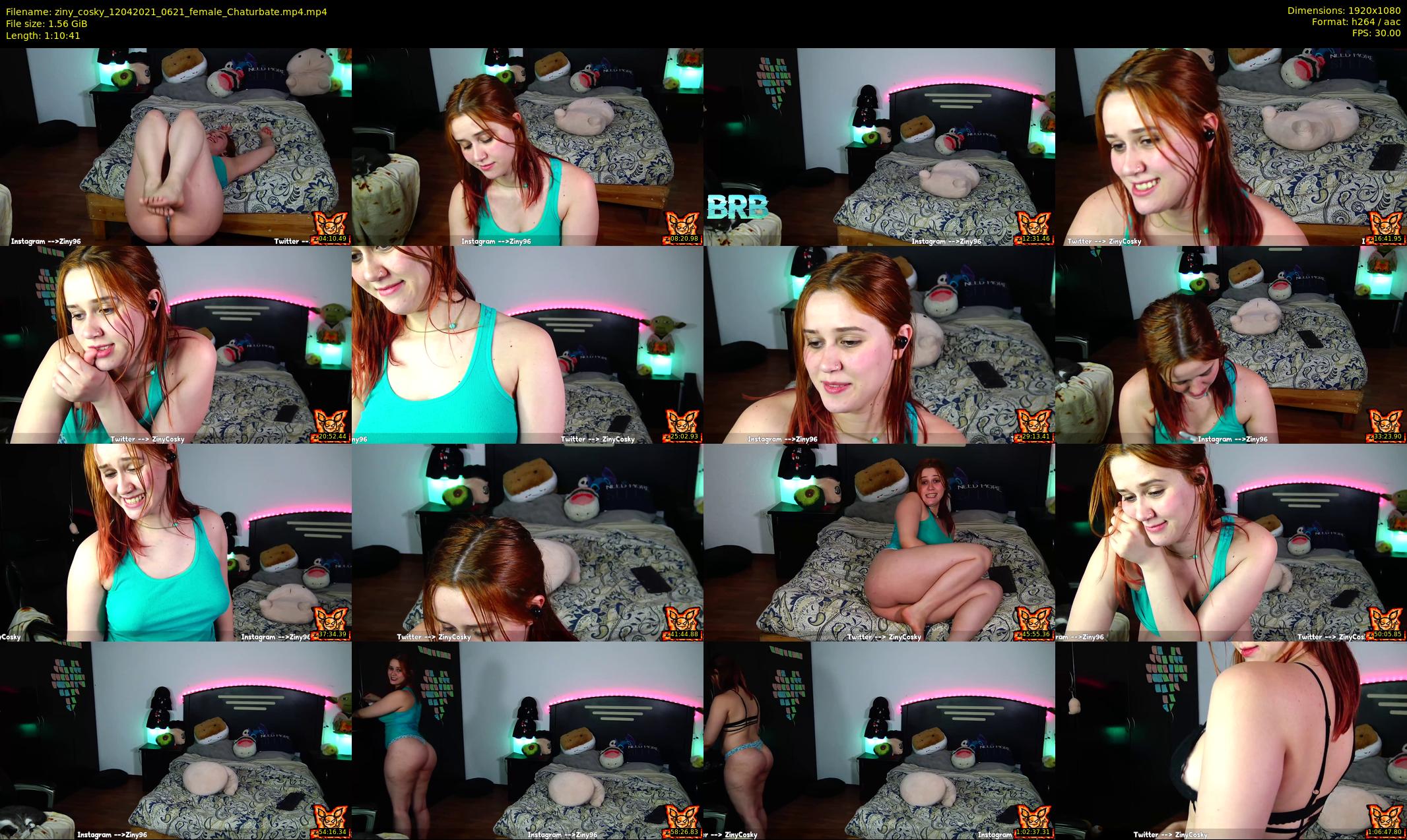 ziny_cosky — 71 minute Chaturbate female cam show recording, 1080p, Apr 12, 2021