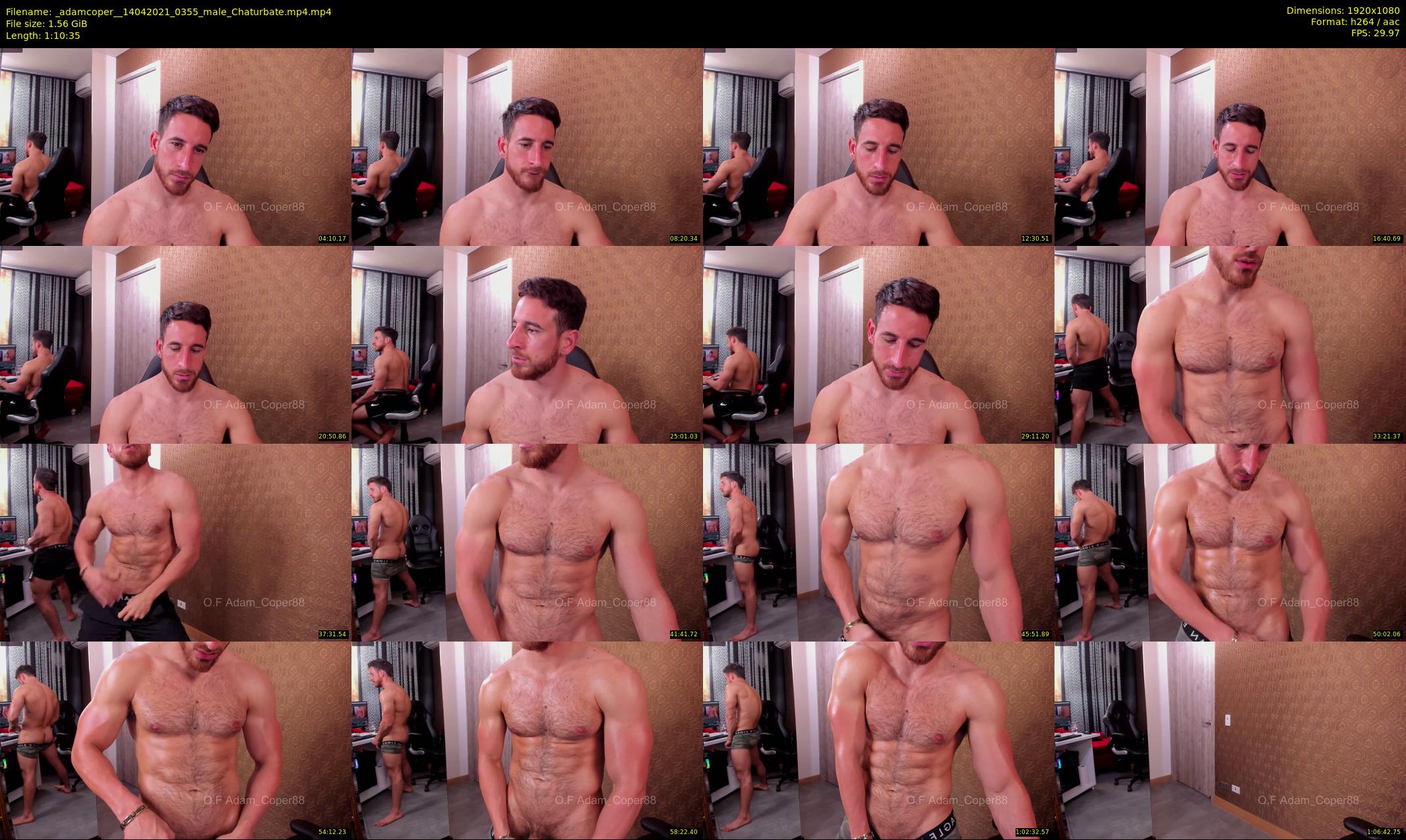 _adamcoper_ — 71 minute Chaturbate male cam show recording, 1080p, Apr 14, 2021
