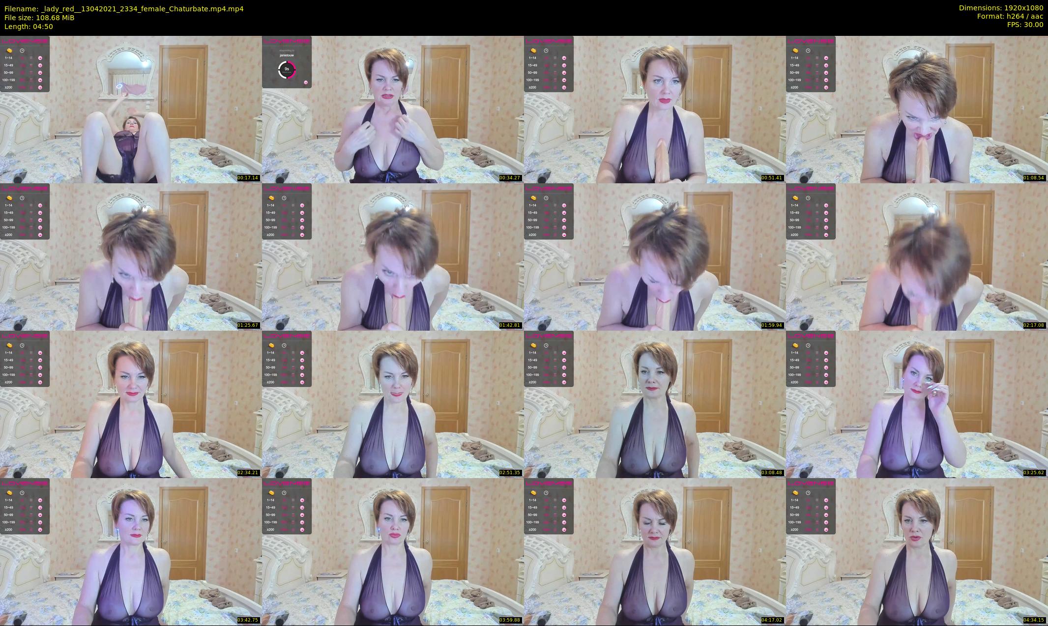_lady_red_ — 5 minute Chaturbate female cam show recording, 1080p, Apr 13, 2021
