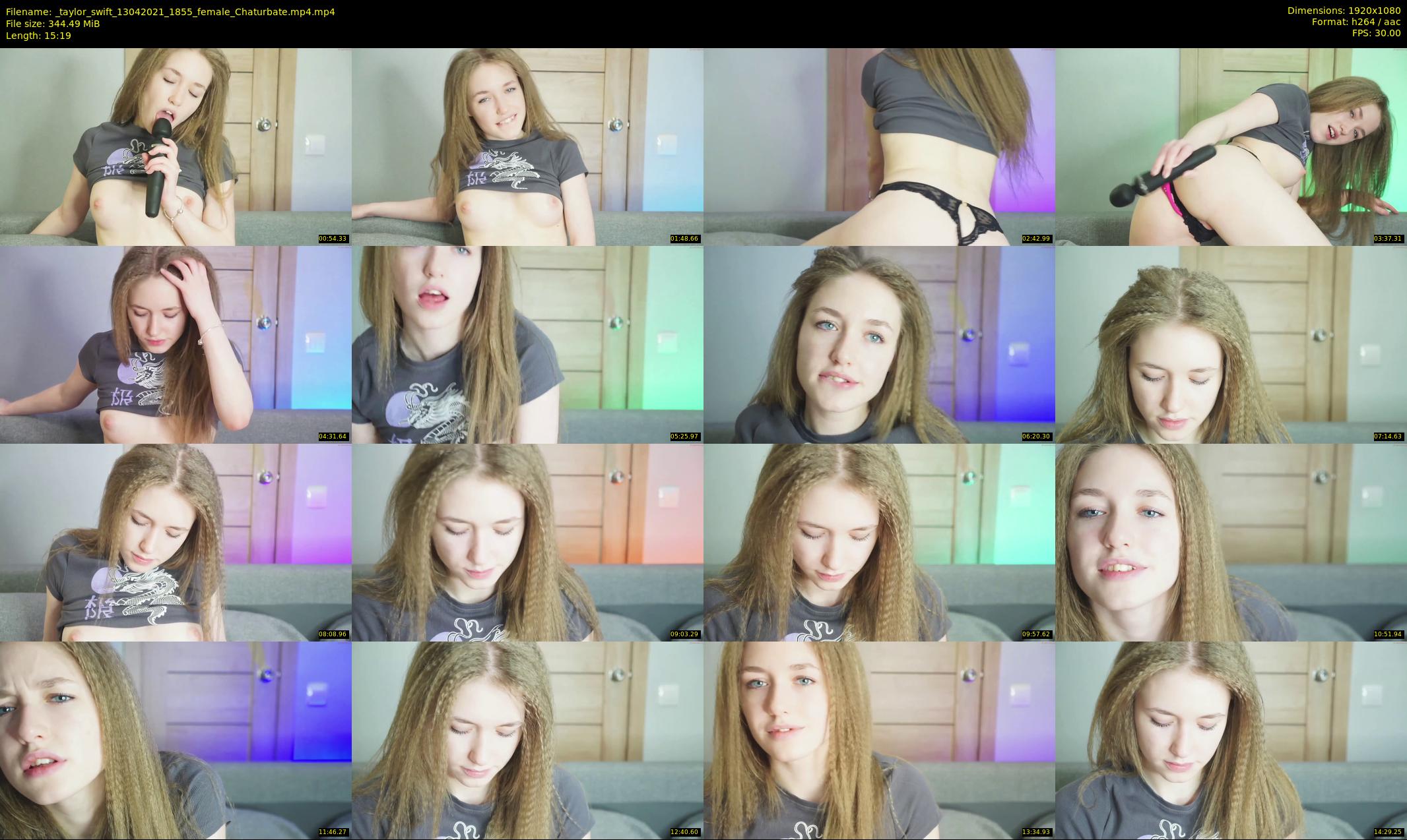 _taylor_swift — 16 minute Chaturbate female cam show recording, 1080p, Apr 13, 2021