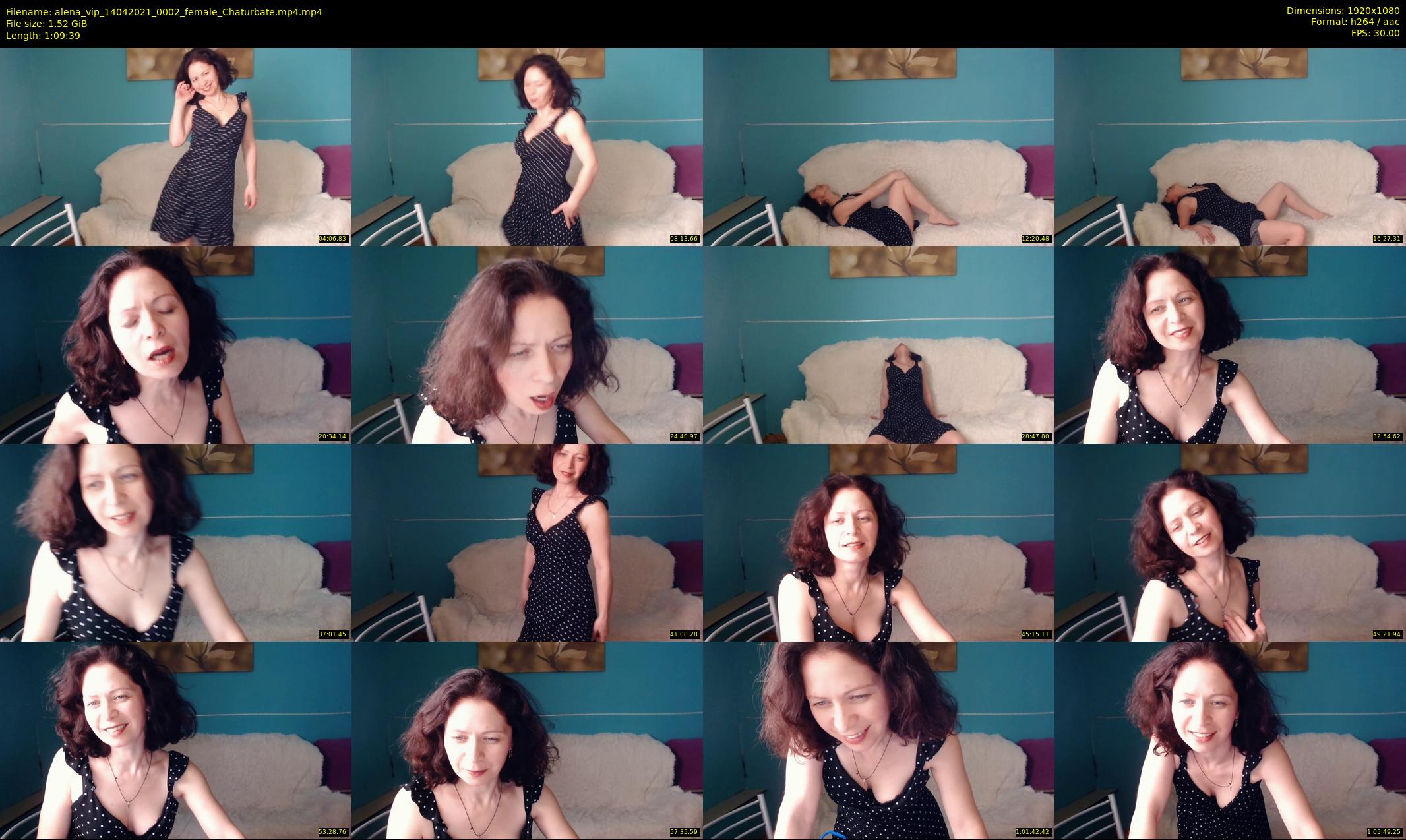 alena_vip — 70 minute Chaturbate female cam show recording, 1080p, Apr 14, 2021
