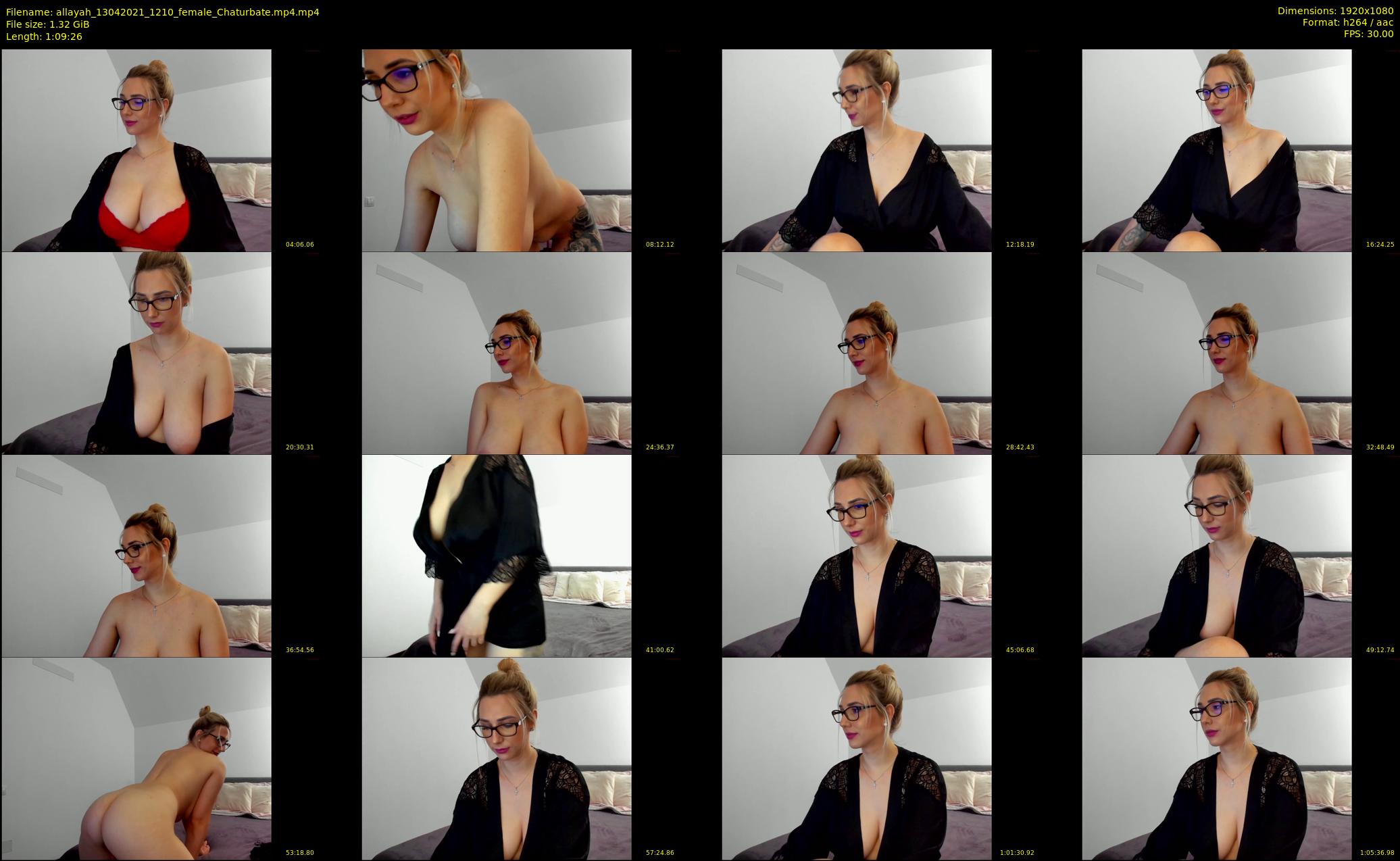 allayah — 70 minute Chaturbate female cam show recording, 1080p, Apr 13, 2021