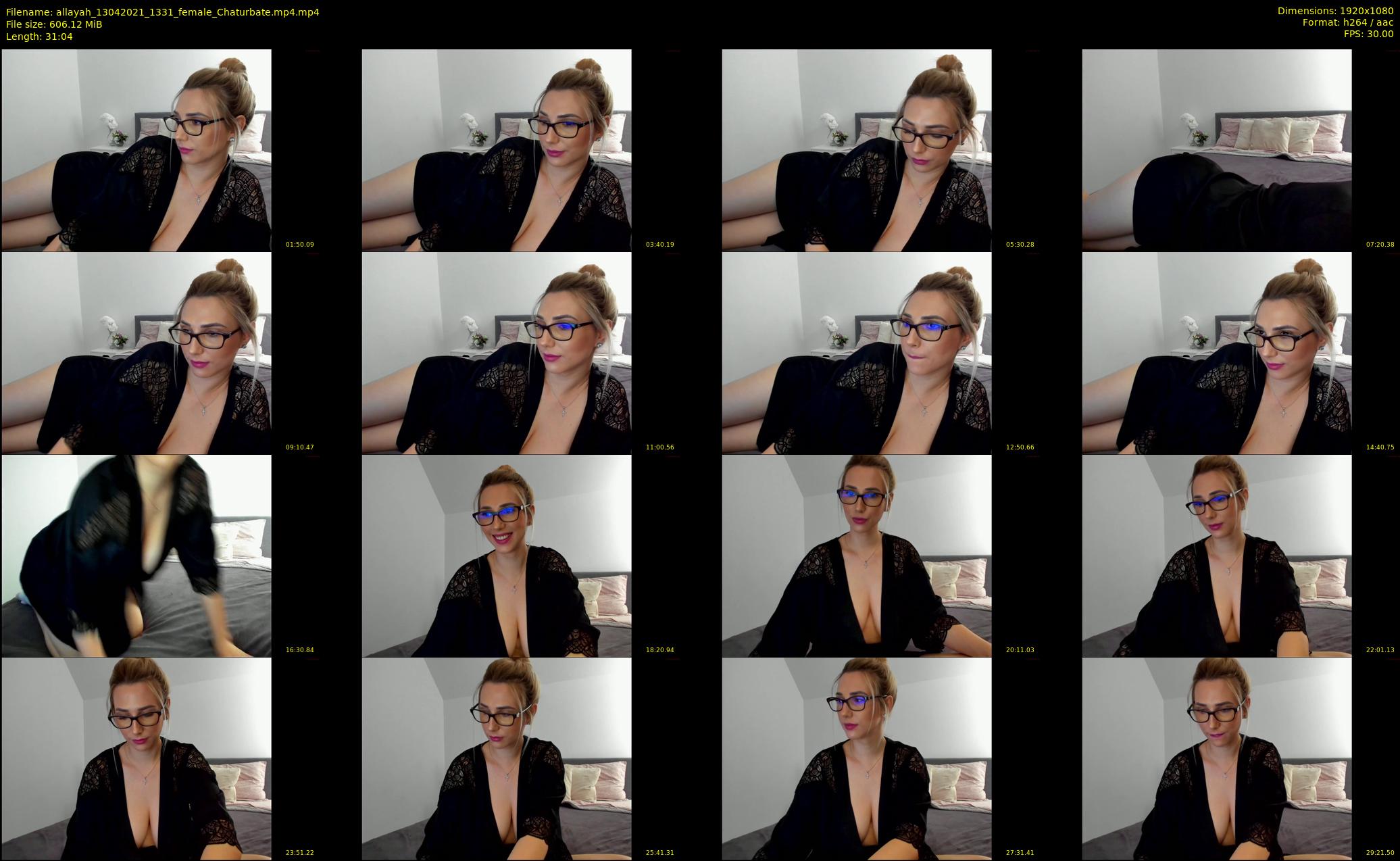 allayah — 32 minute Chaturbate female cam show recording, 1080p, Apr 13, 2021