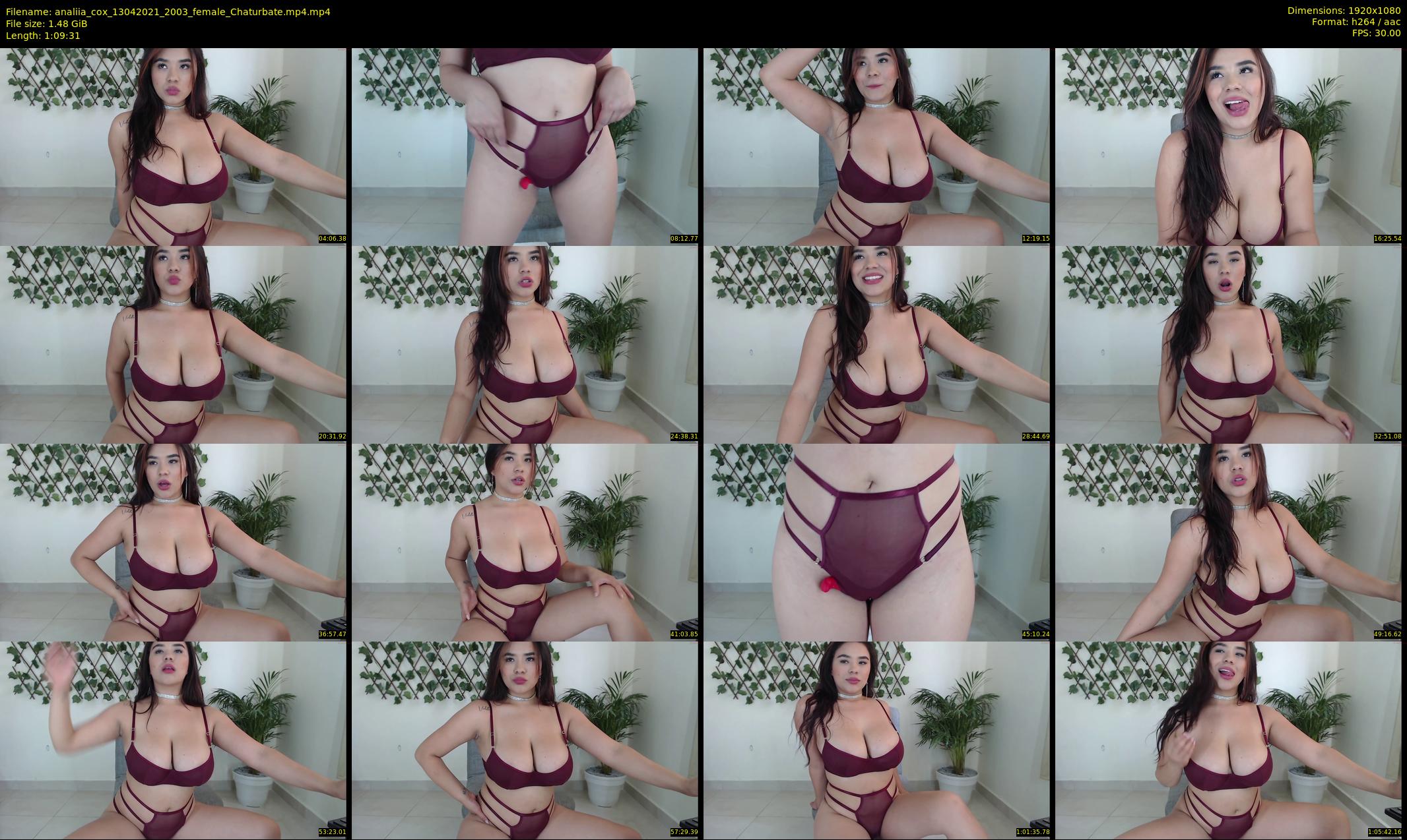 analiia_cox — 70 minute Chaturbate female cam show recording, 1080p, Apr 13, 2021