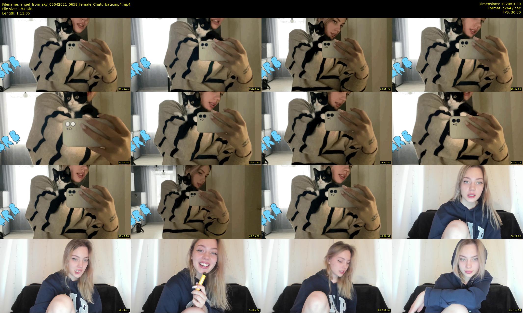 angel_from_sky — 72 minute Chaturbate female cam show recording, 1080p, Apr 5, 2021