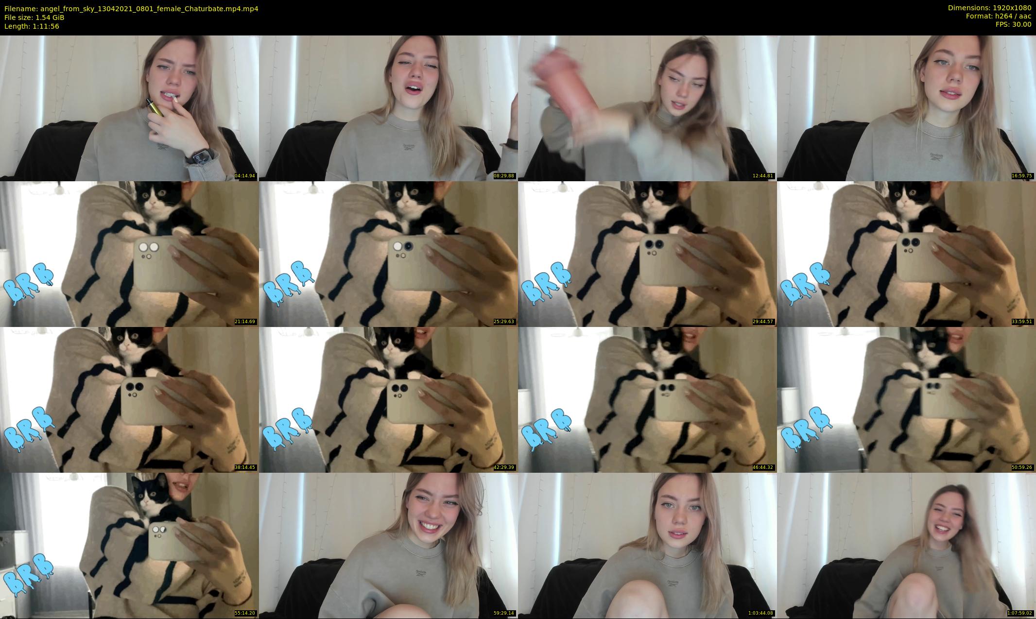angel_from_sky — 72 minute Chaturbate female cam show recording, 1080p, Apr 13, 2021
