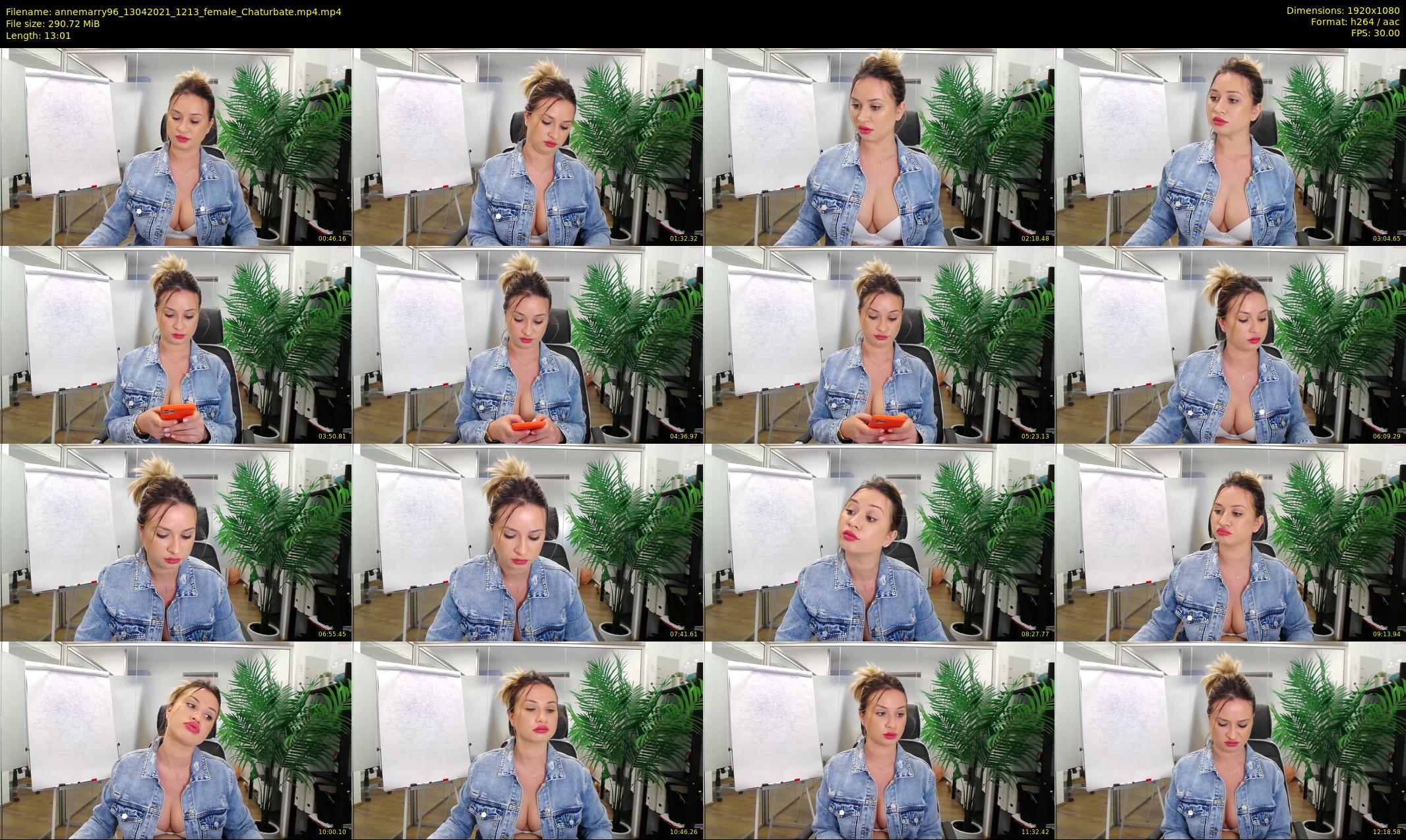 annemarry96 — 14 minute Chaturbate female cam show recording, 1080p, Apr 13, 2021