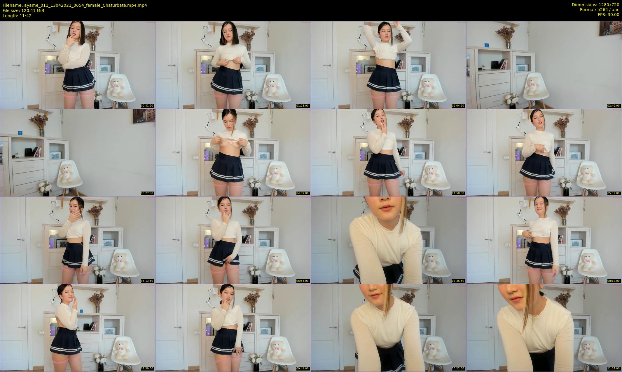 ayame_011 — 12 minute Chaturbate female cam show recording, 720p, Apr 13, 2021