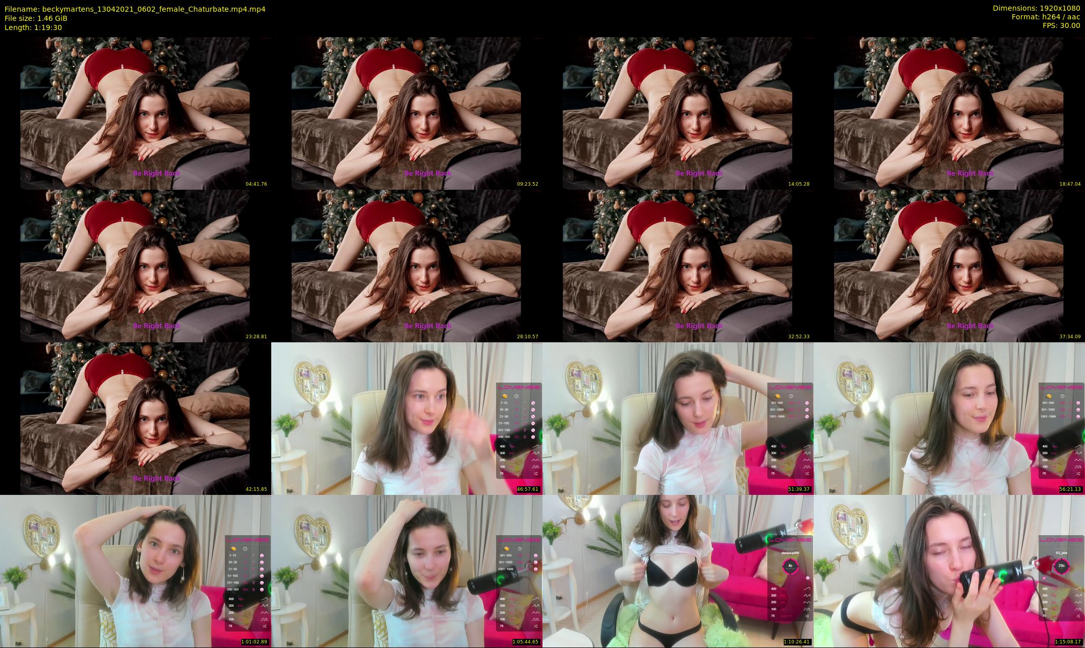 beckymartens — 80 minute Chaturbate female cam show recording, 1080p, Apr 13, 2021