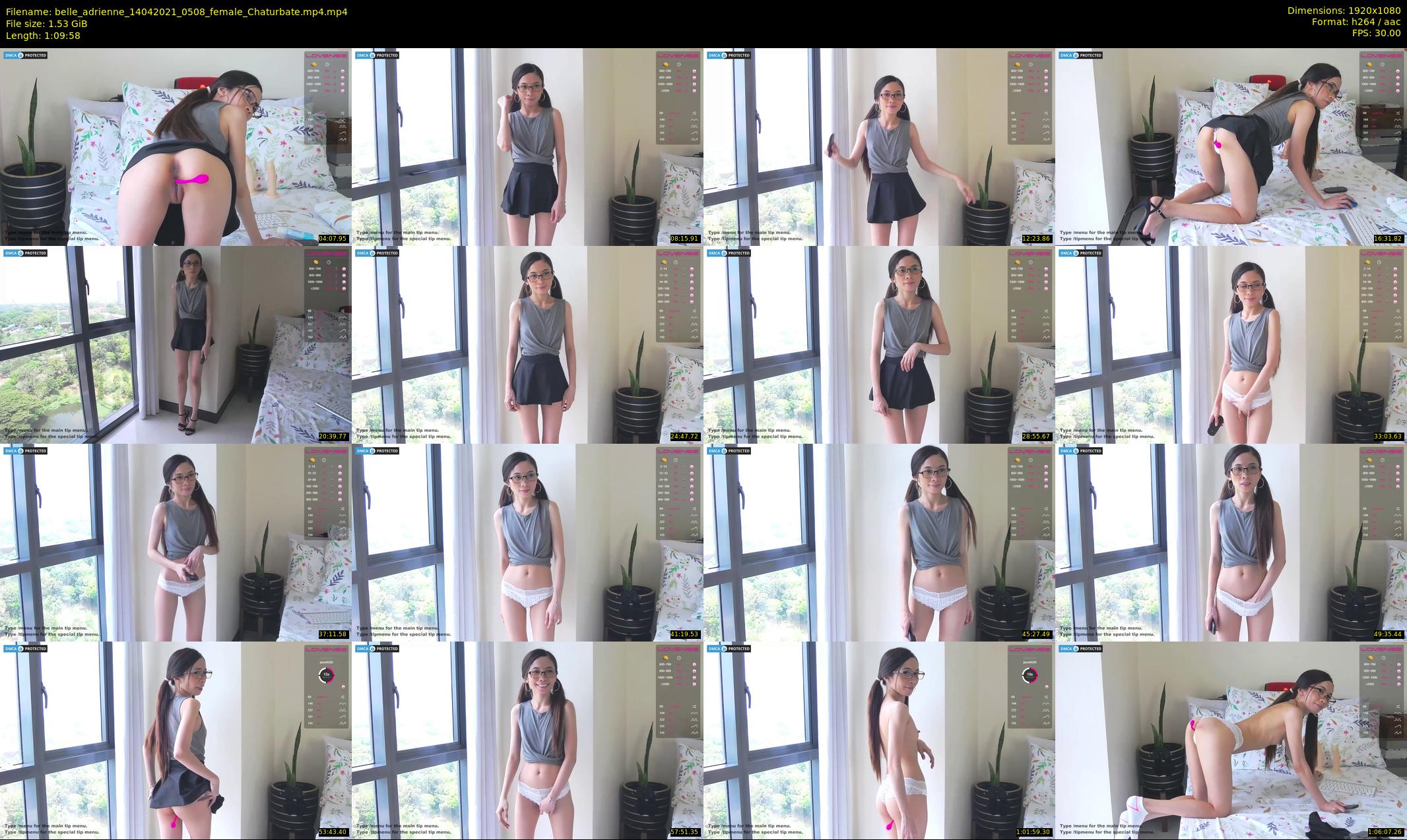 belle_adrienne — 70 minute Chaturbate couple cam show recording, 1080p, Apr 14, 2021