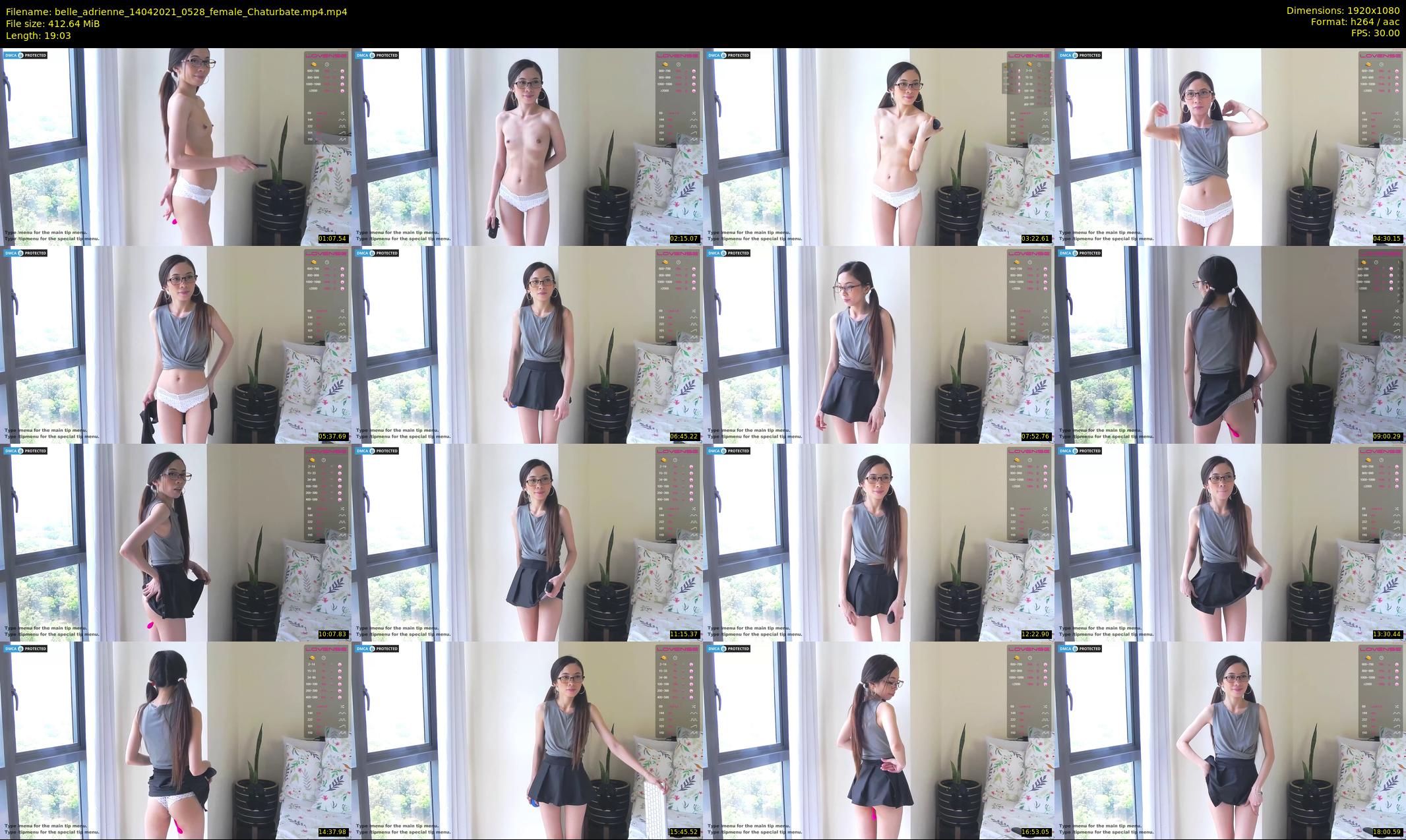 belle_adrienne — 20 minute Chaturbate couple cam show recording, 1080p, Apr 14, 2021