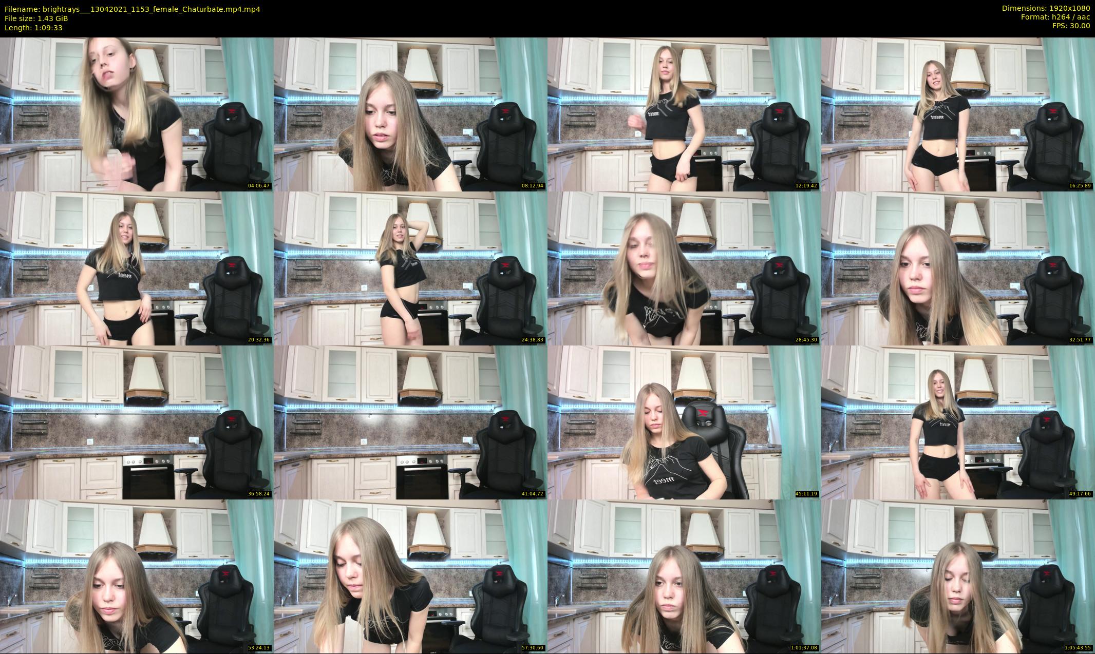 brightrays__ — 70 minute Chaturbate female cam show recording, 1080p, Apr 13, 2021