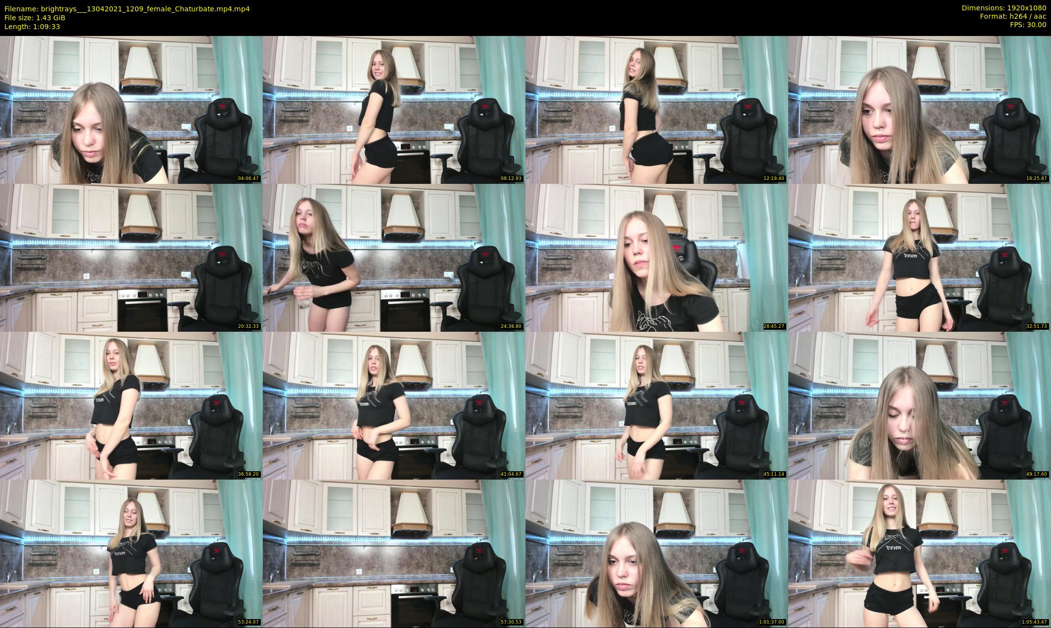brightrays__ — 70 minute Chaturbate female cam show recording, 1080p, Apr 13, 2021