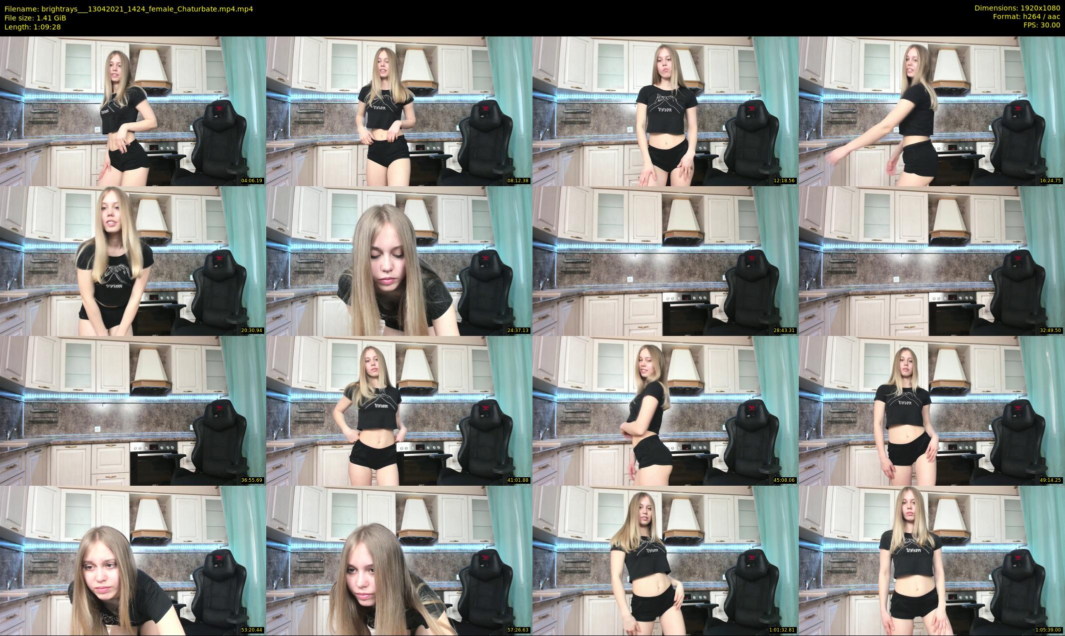brightrays__ — 70 minute Chaturbate female cam show recording, 1080p, Apr 13, 2021