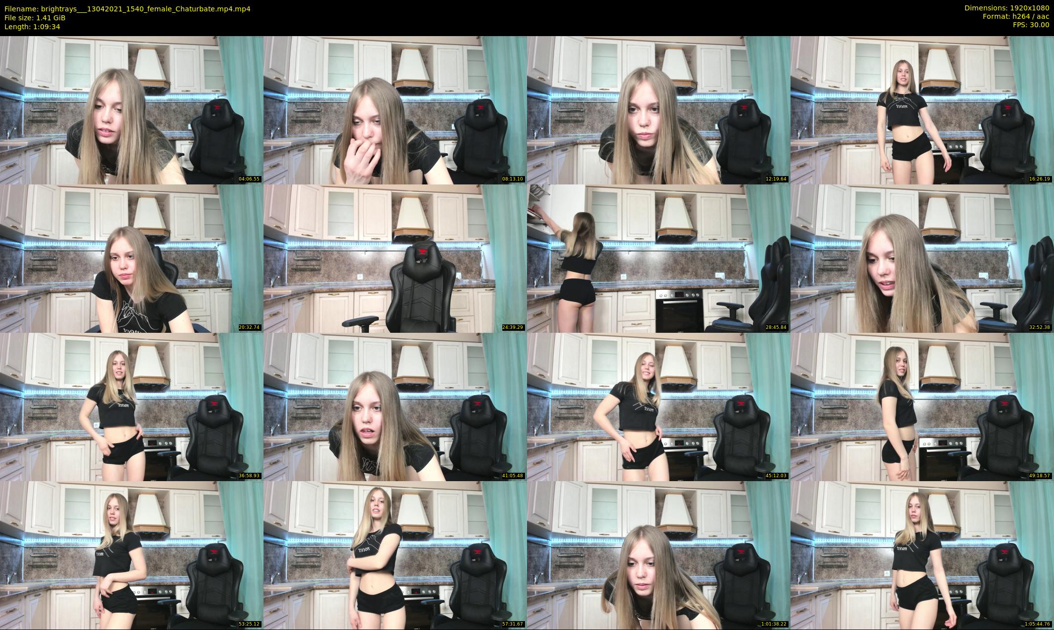 brightrays__ — 70 minute Chaturbate female cam show recording, 1080p, Apr 13, 2021