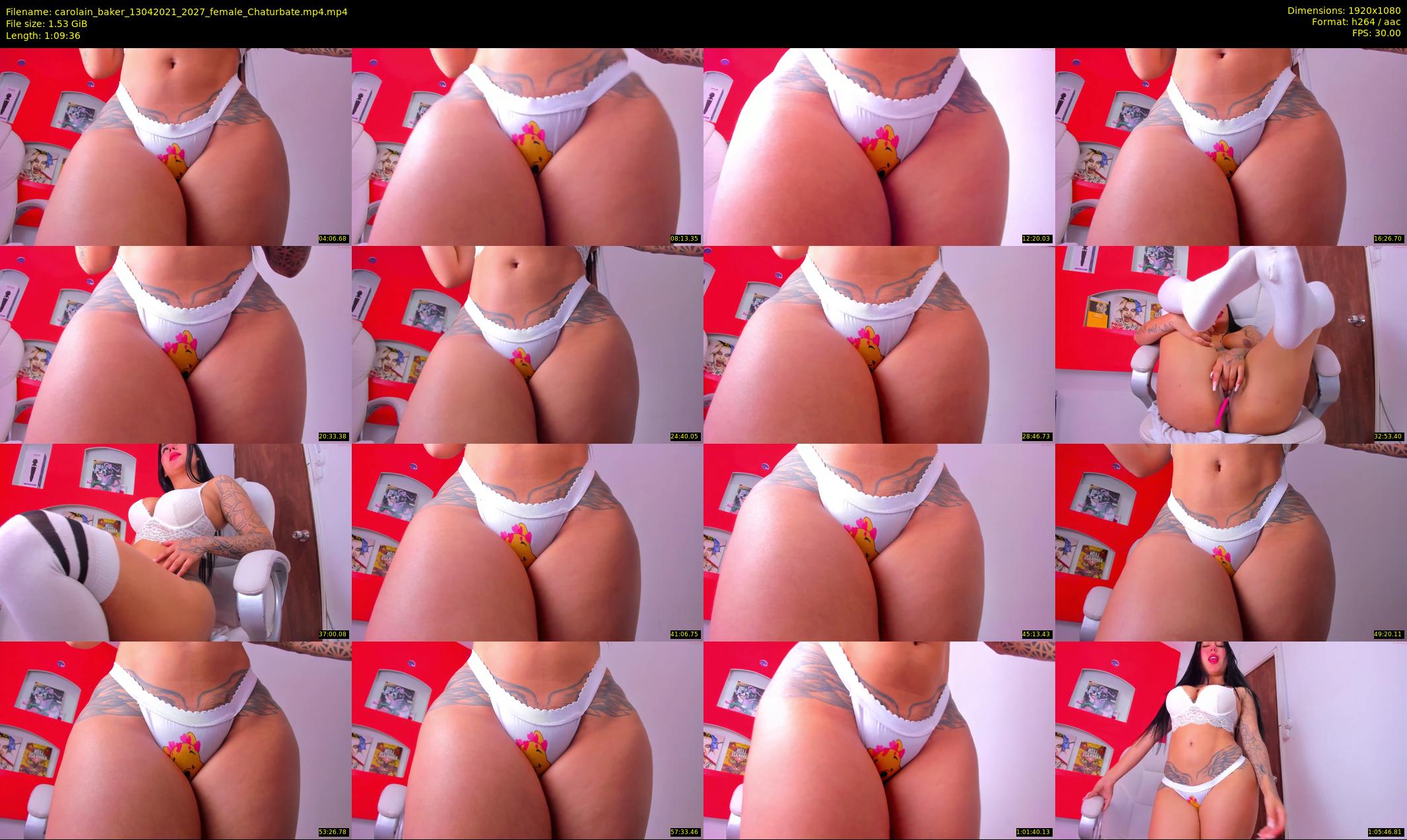 carolain_baker — 70 minute Chaturbate female cam show recording, 1080p, Apr 13, 2021