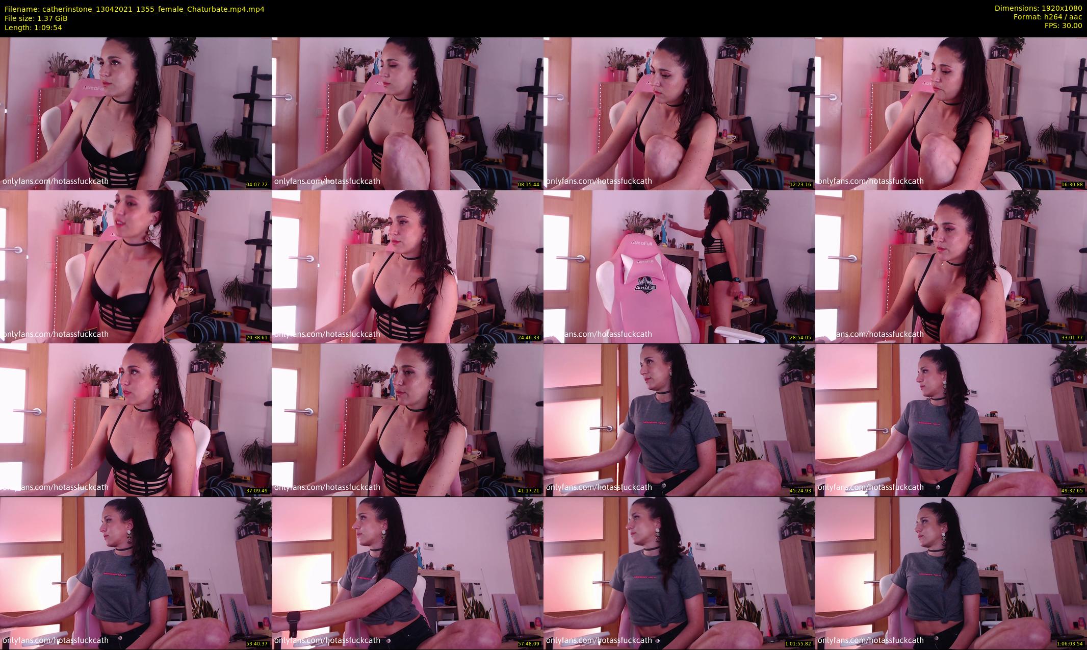 catherinstone — 70 minute Chaturbate female cam show recording, 1080p, Apr 13, 2021