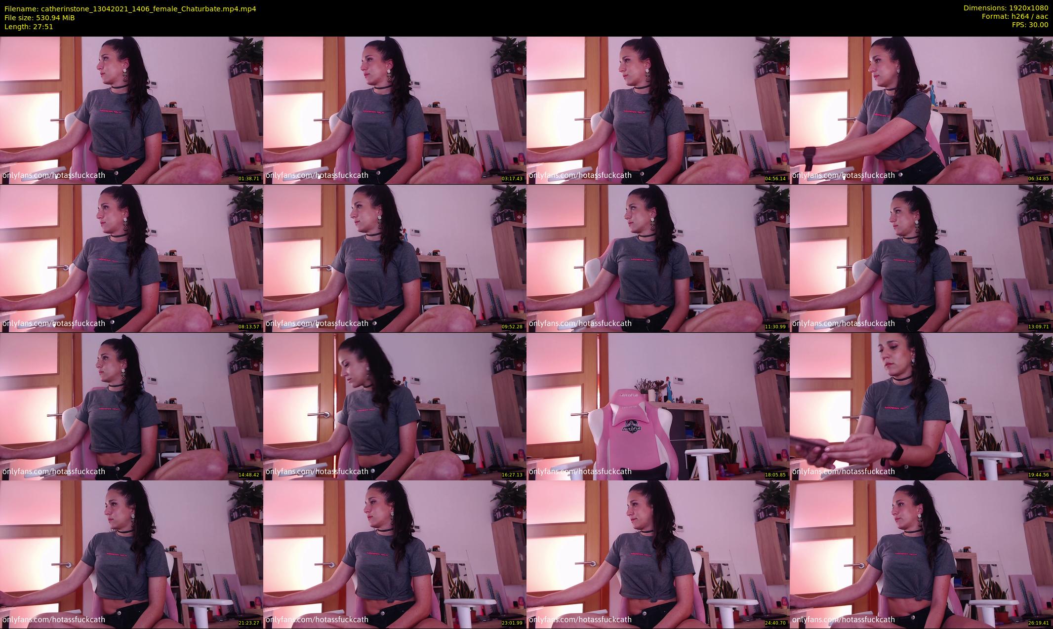 catherinstone — 28 minute Chaturbate female cam show recording, 1080p, Apr 13, 2021