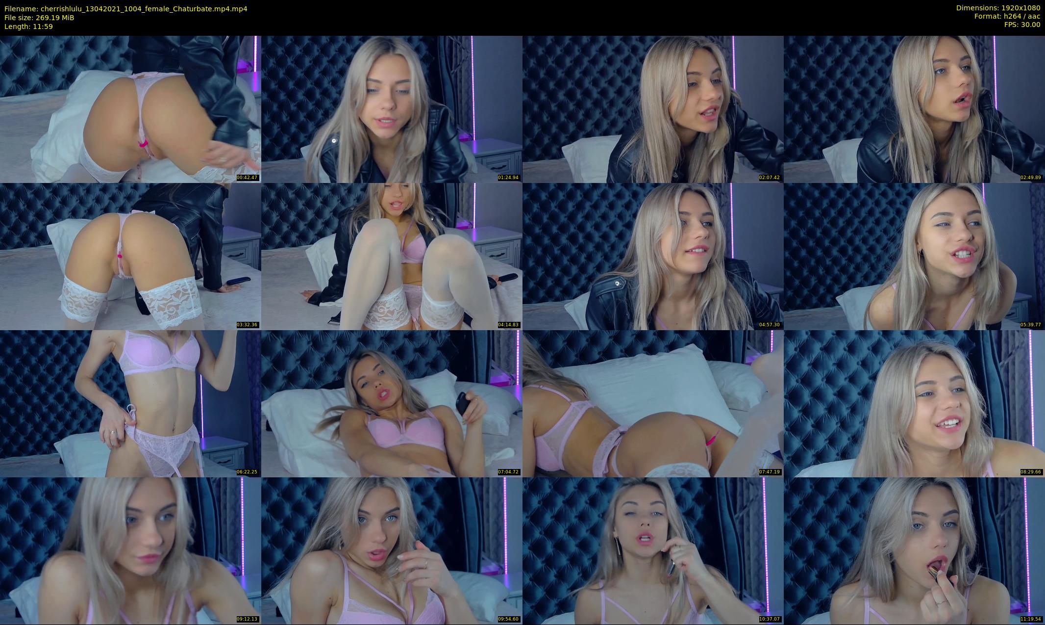 cherrishlulu — 12 minute Chaturbate female cam show recording, 1080p, Apr 13, 2021