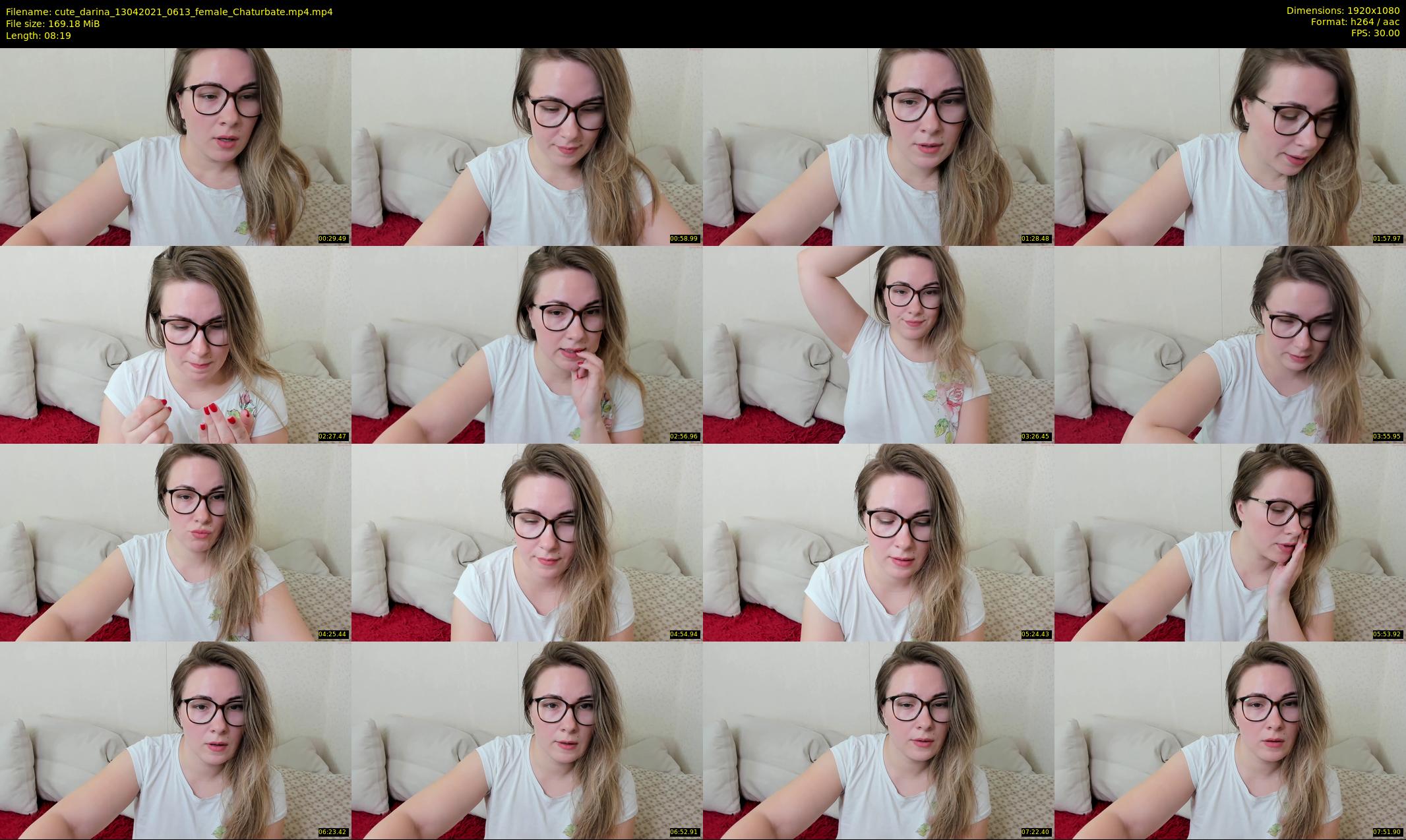 cute_darina — 9 minute Chaturbate female cam show recording, 1080p, Apr 13, 2021