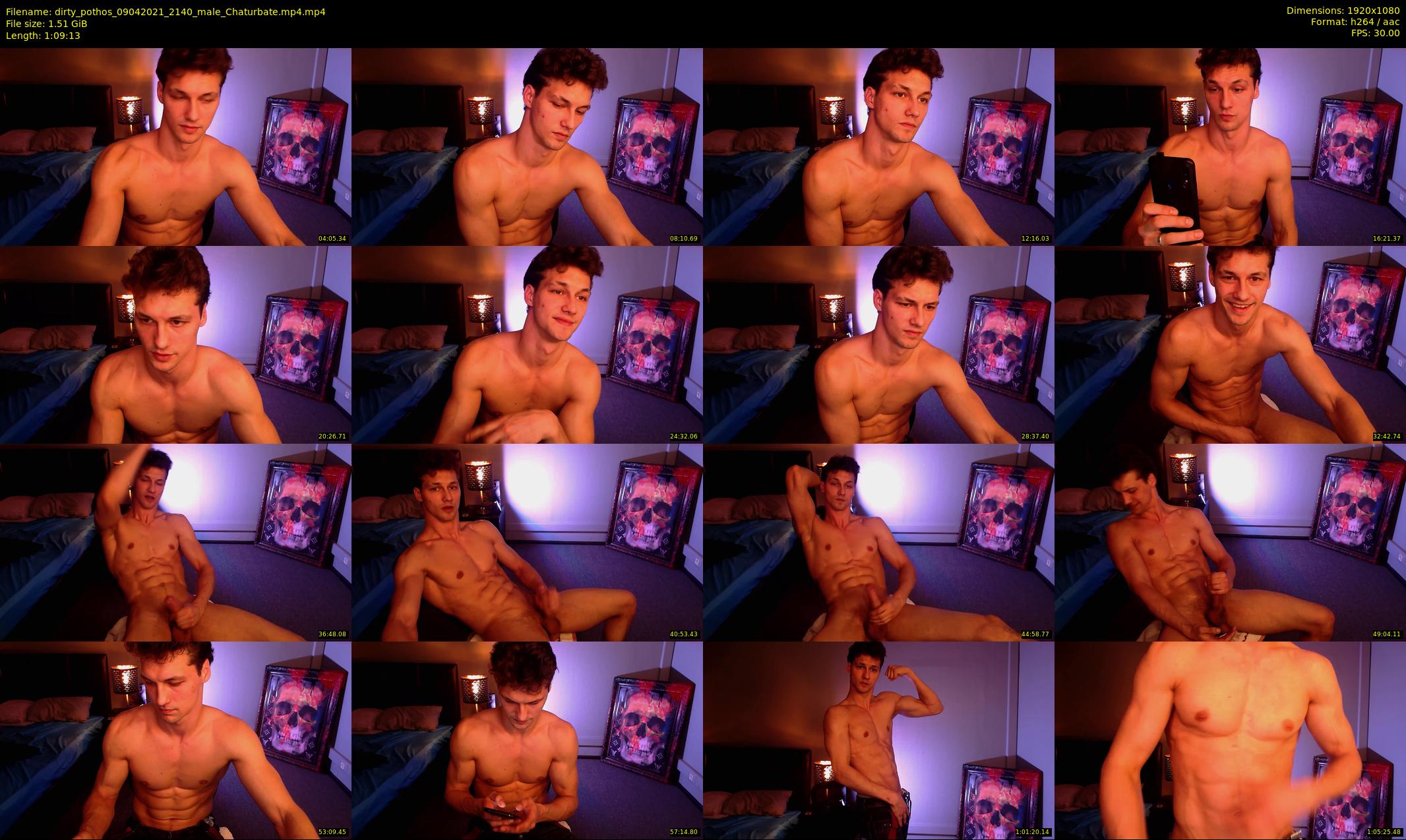 dirty_pothos — 70 minute Chaturbate male cam show recording, 1080p, Apr 9, 2021