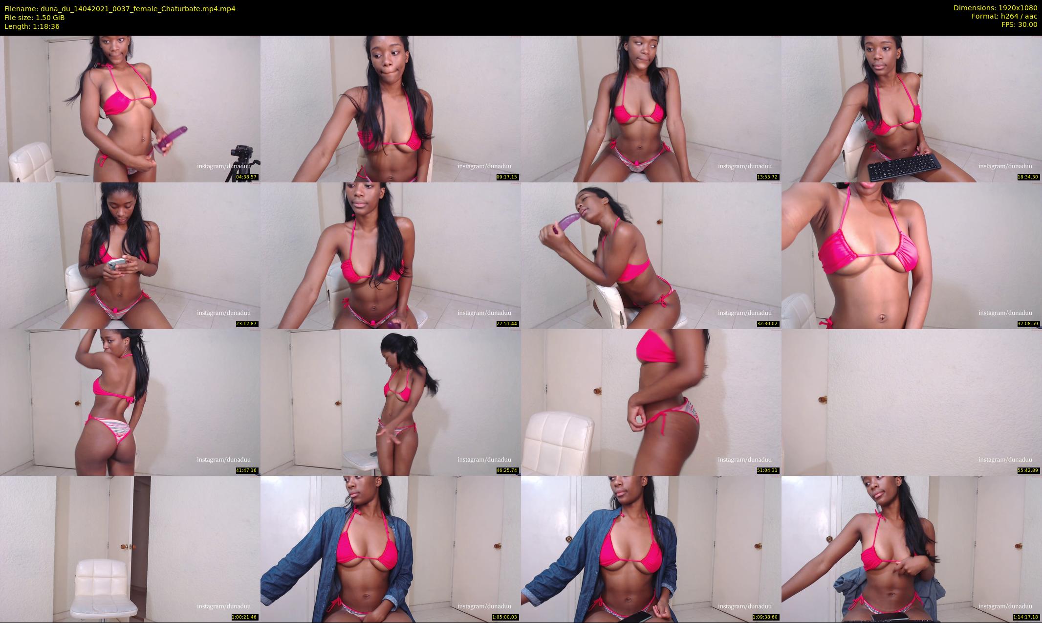 duna_du — 79 minute Chaturbate female cam show recording, 1080p, Apr 14, 2021