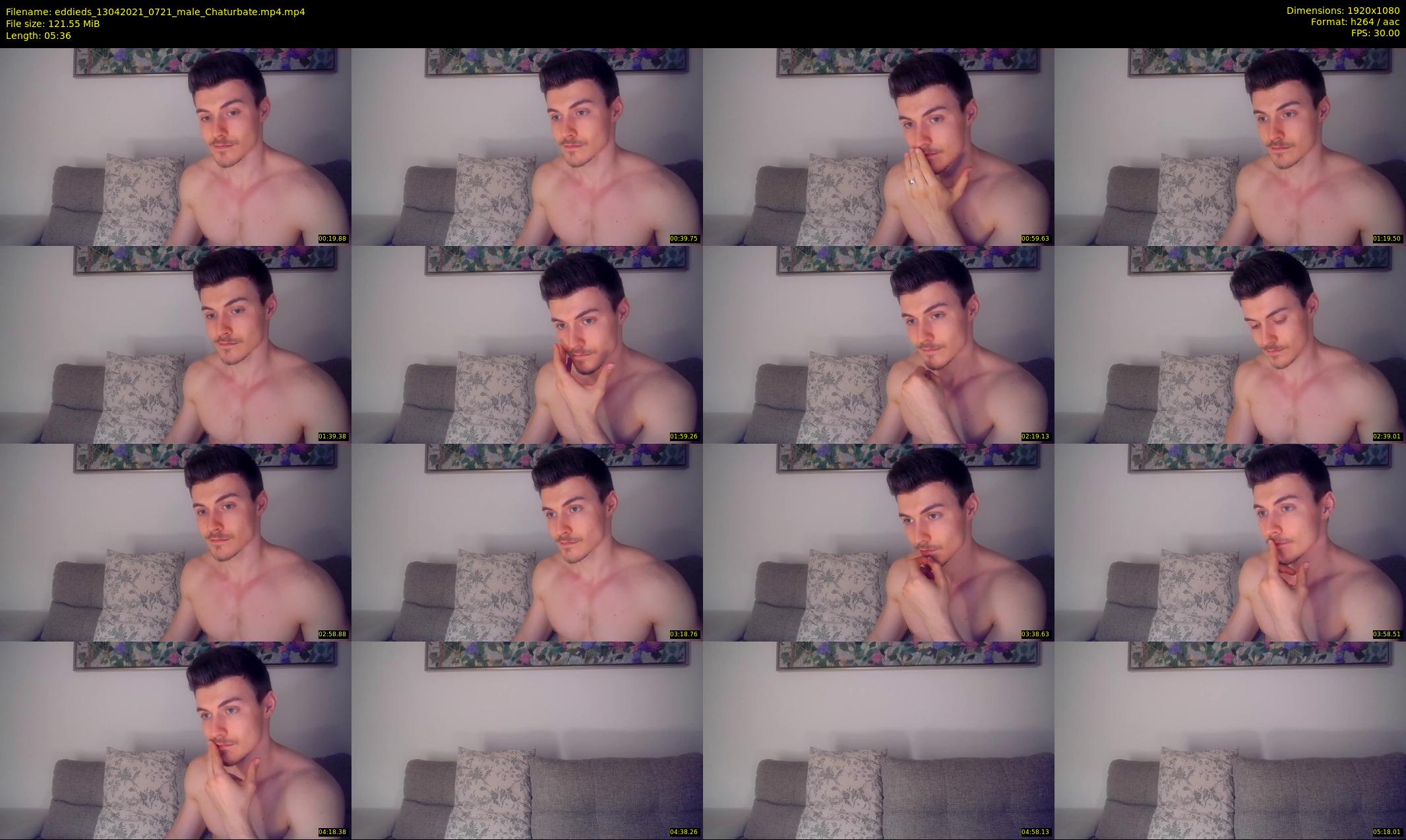 eddieds — 6 minute Chaturbate male cam show recording, 1080p, Apr 13, 2021