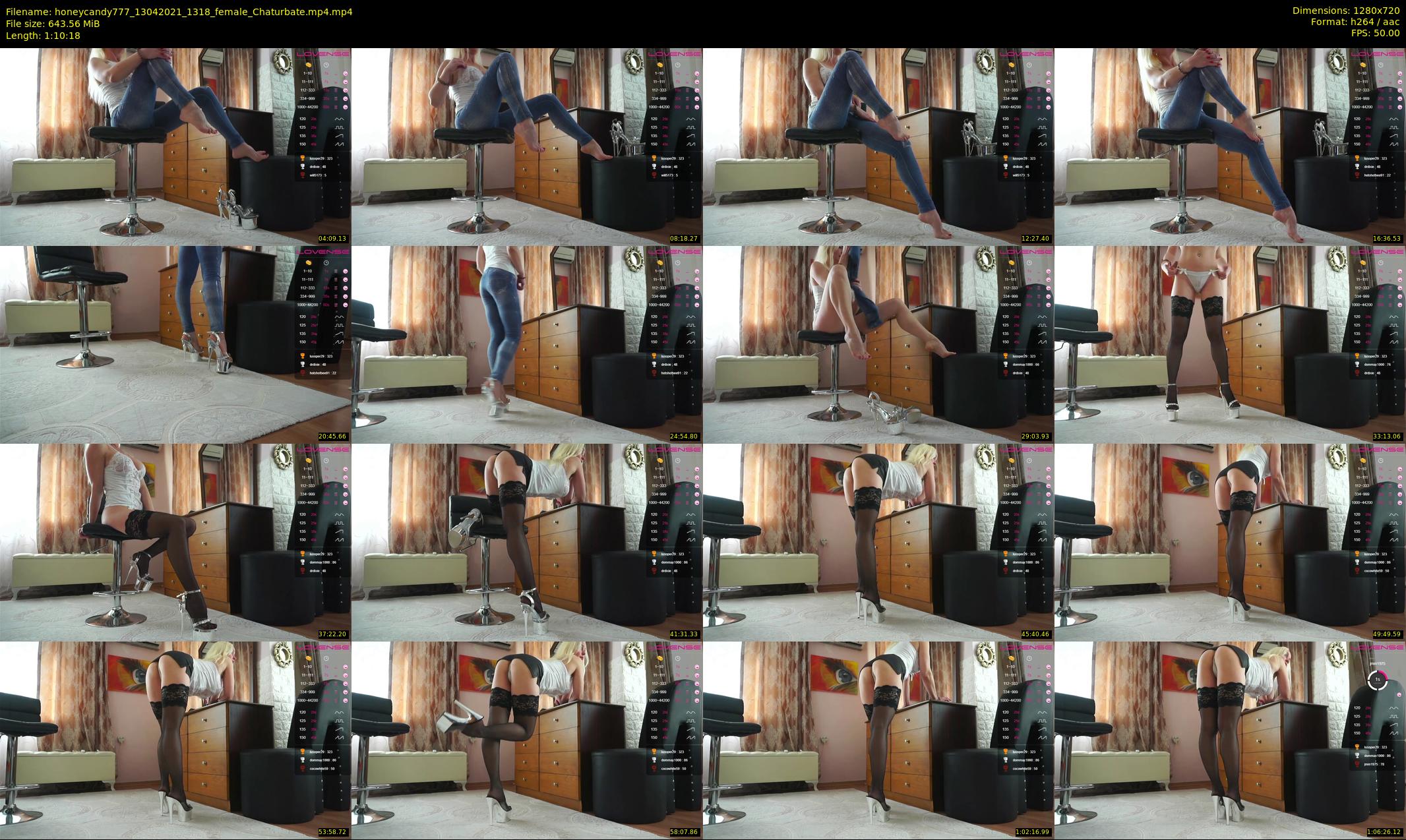 honeycandy777 — 71 minute Chaturbate couple cam show recording, 720p, Apr 13, 2021
