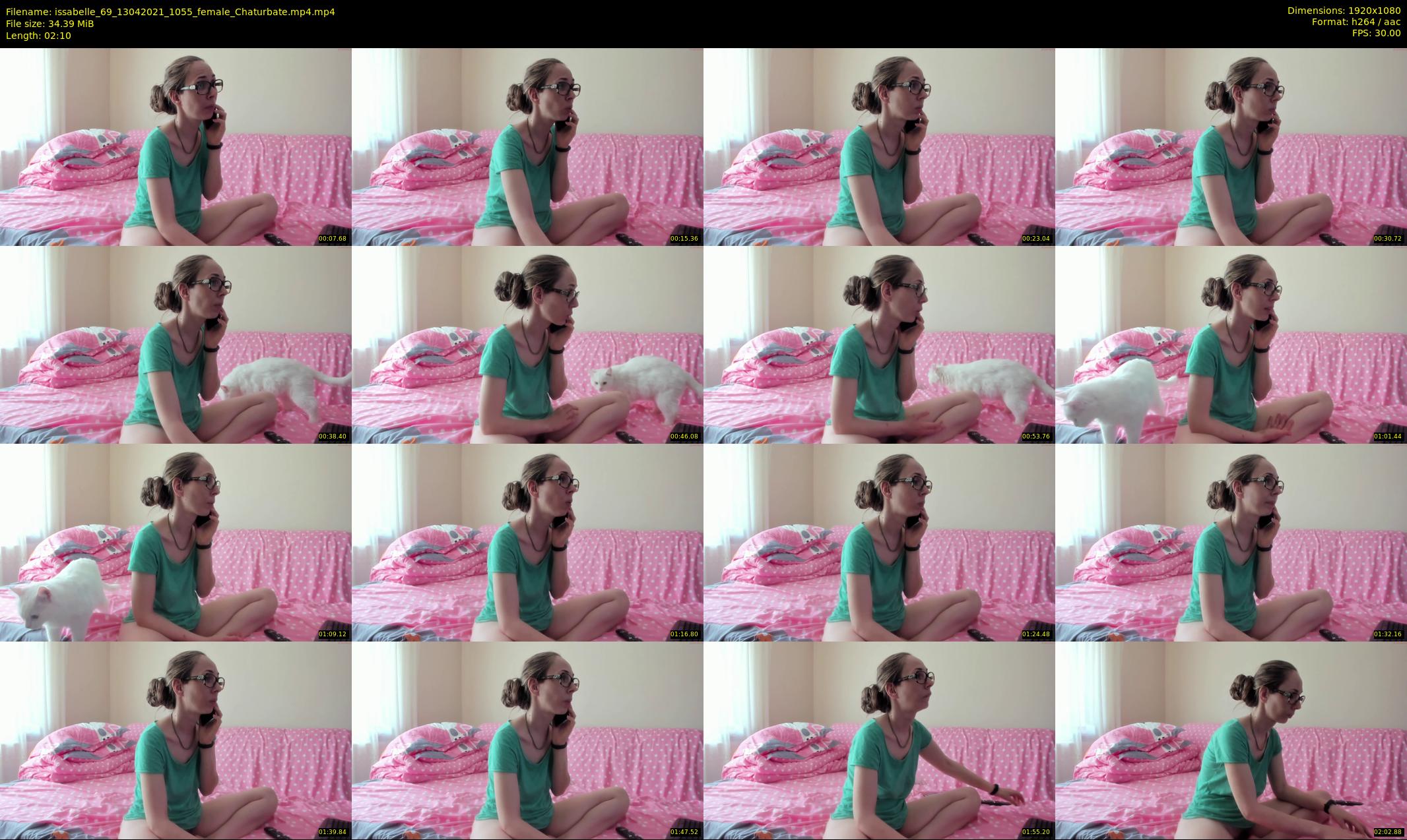 issabelle_69 — 3 minute Chaturbate couple cam show recording, 1080p, Apr 13, 2021