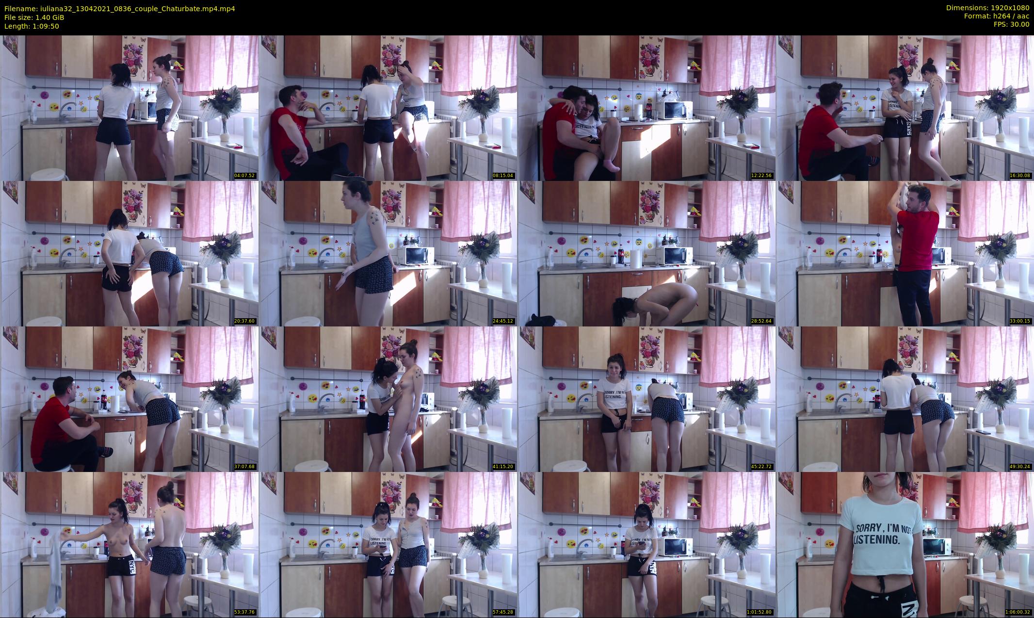 iuliana32 — 70 minute Chaturbate couple cam show recording, 1080p, Apr 13, 2021