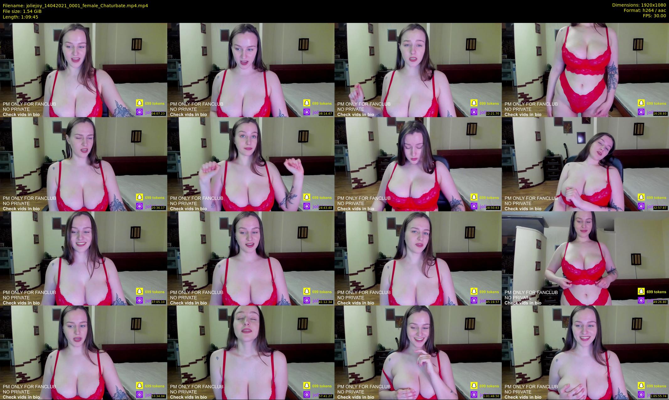 joliejoy — 70 minute Chaturbate female cam show recording, 1080p, Apr 14, 2021