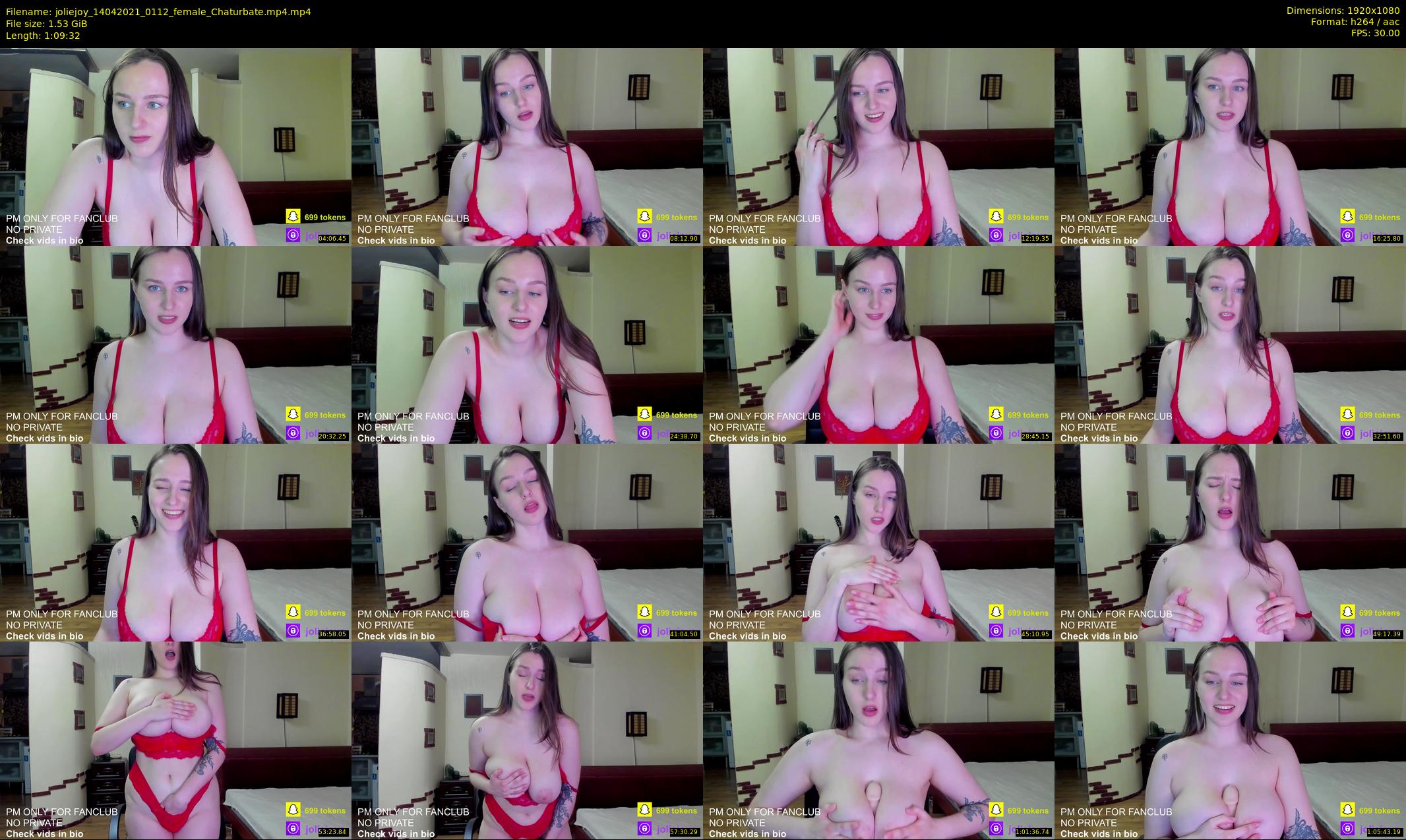 joliejoy — 70 minute Chaturbate female cam show recording, 1080p, Apr 14, 2021