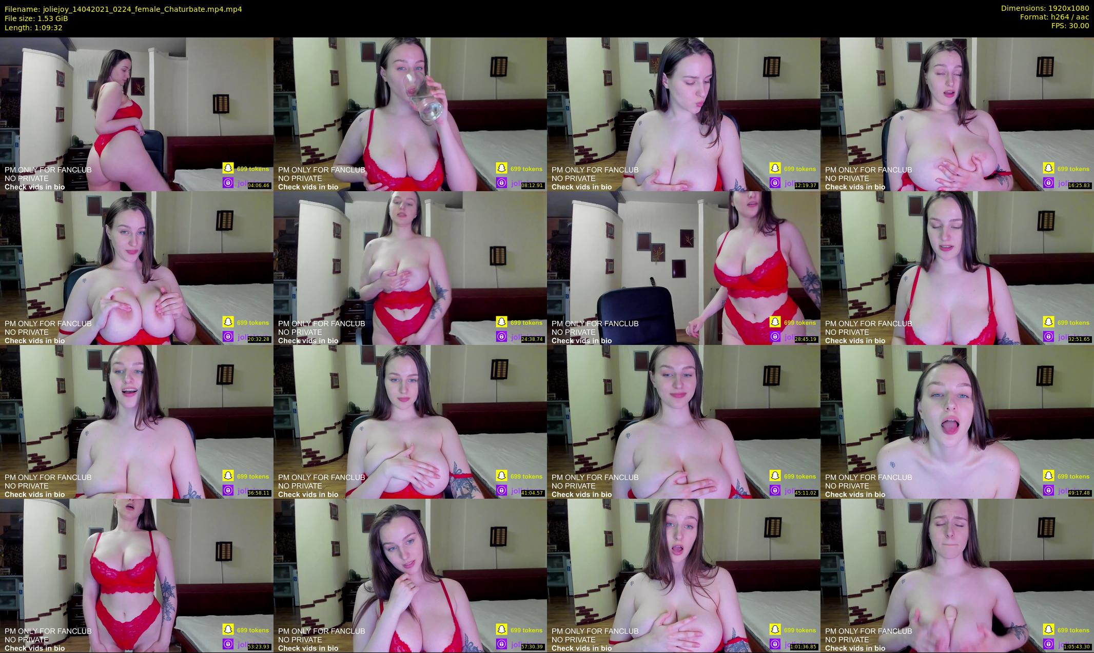 joliejoy — 70 minute Chaturbate female cam show recording, 1080p, Apr 14, 2021