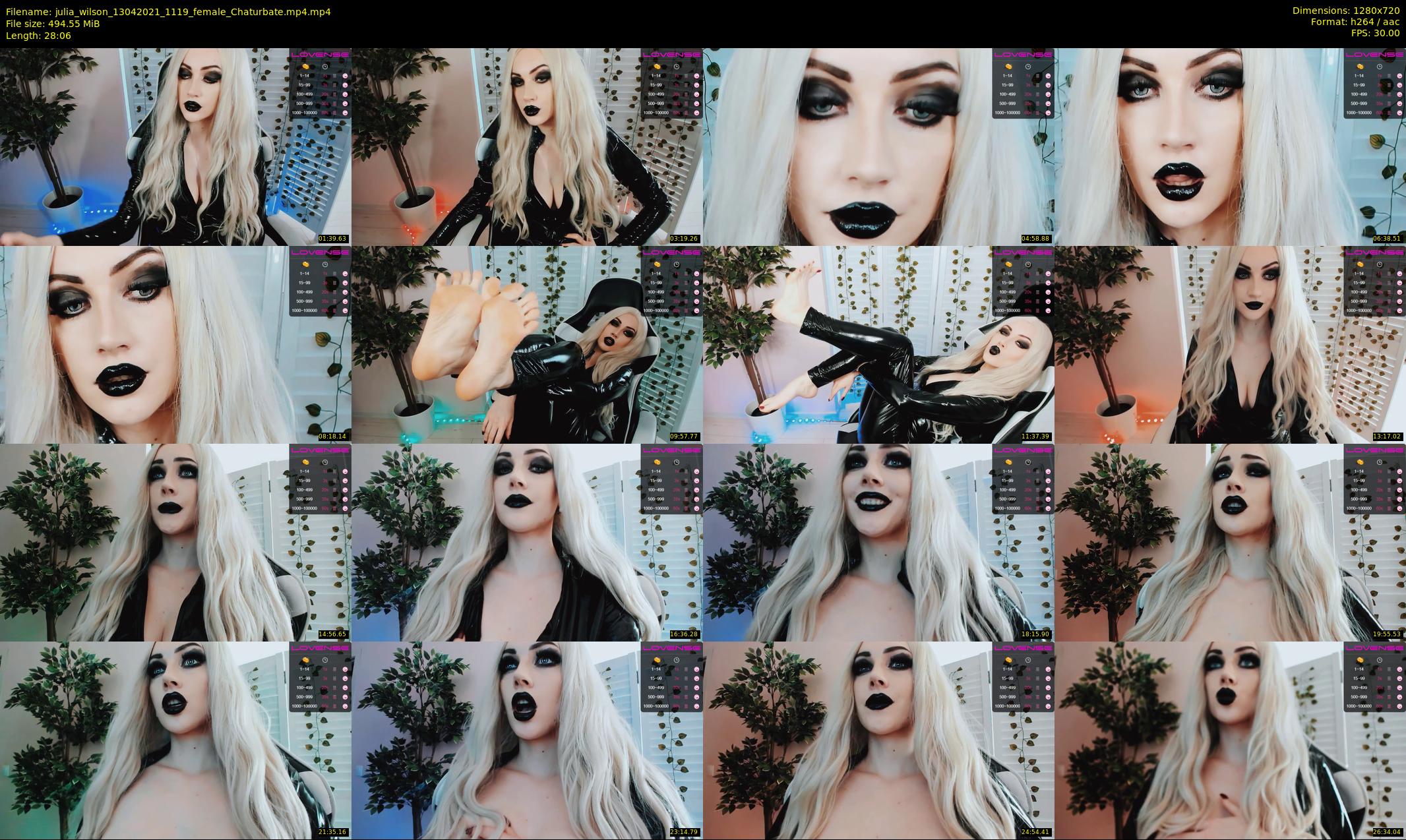julia_wilson — 29 minute Chaturbate female cam show recording, 720p, Apr 13, 2021