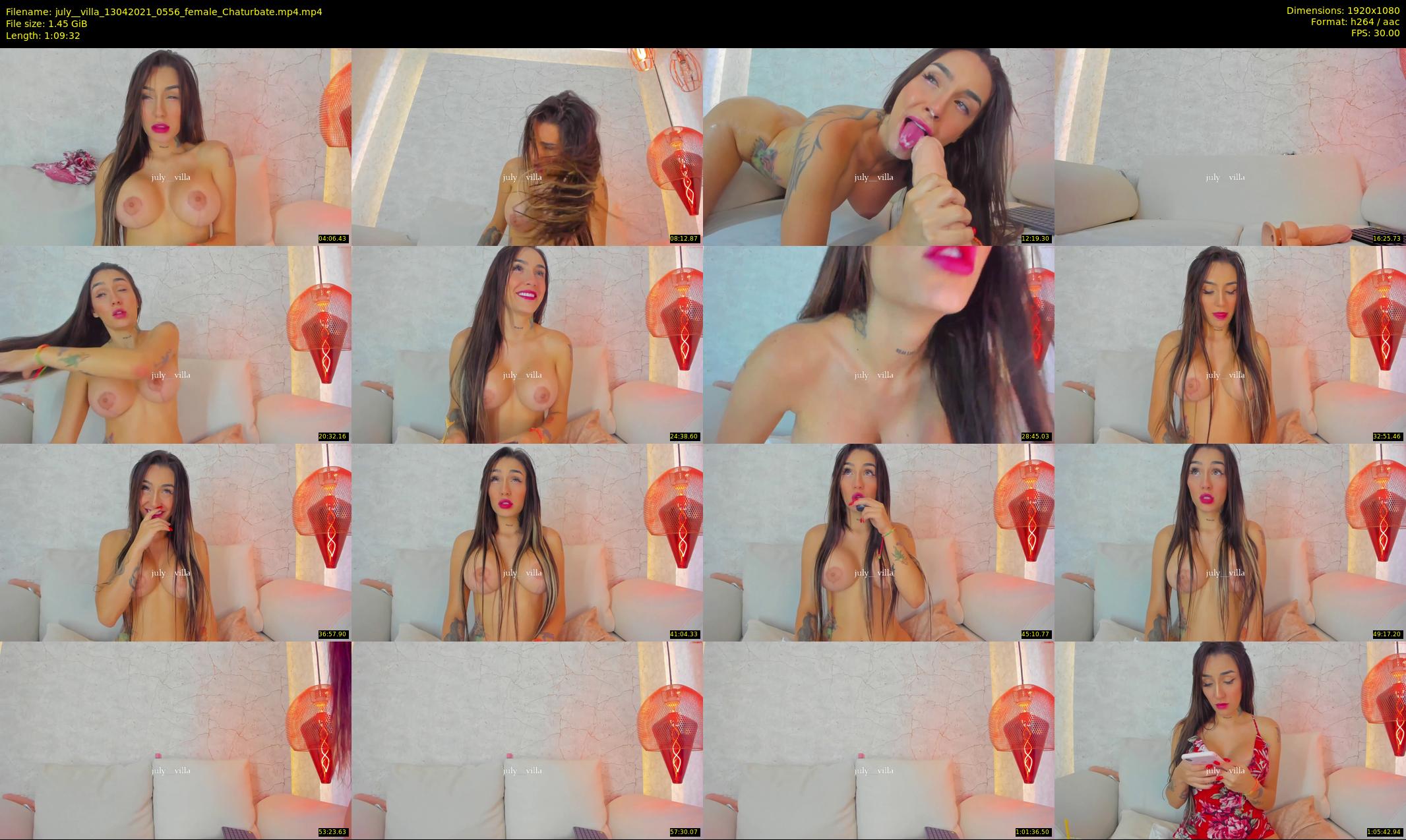 july__villa — 70 minute Chaturbate female cam show recording, 1080p, Apr 13, 2021