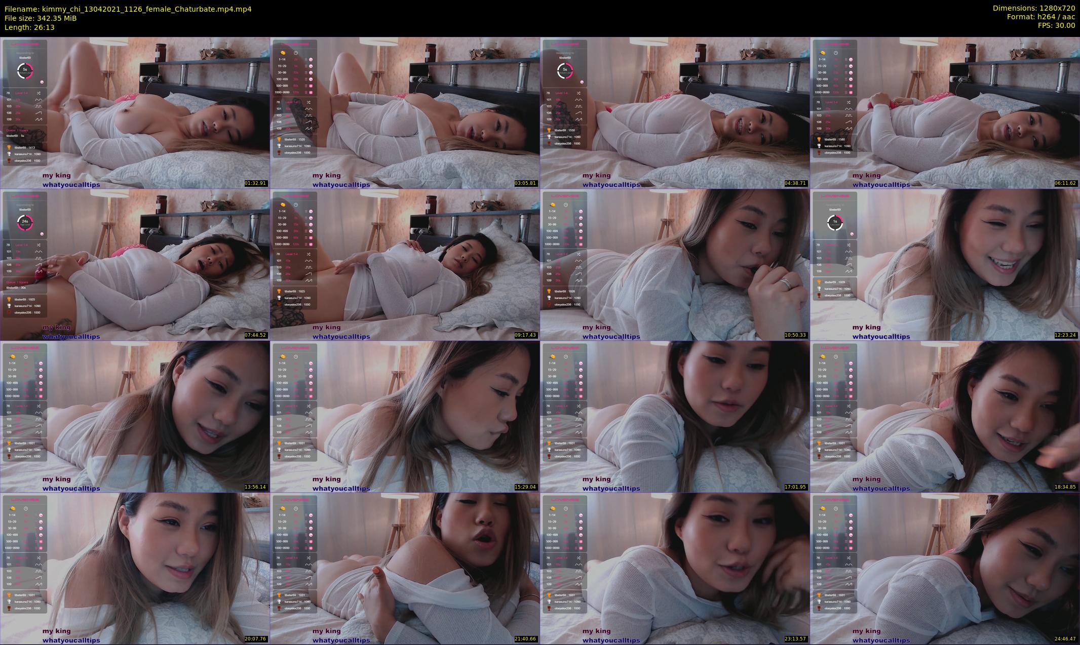 kimmy_chi — 27 minute Chaturbate female cam show recording, 720p, Apr 13, 2021