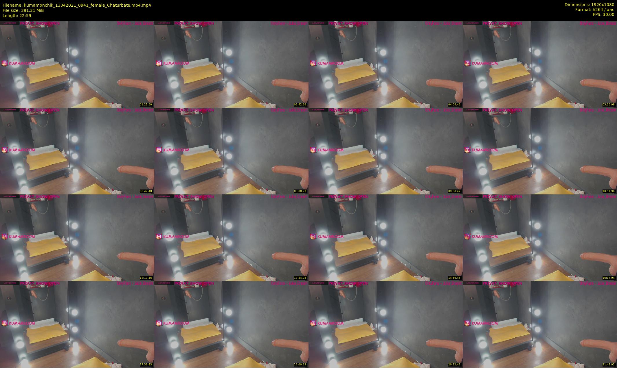 kumamonchik — 23 minute Chaturbate couple cam show recording, 1080p, Apr 13, 2021