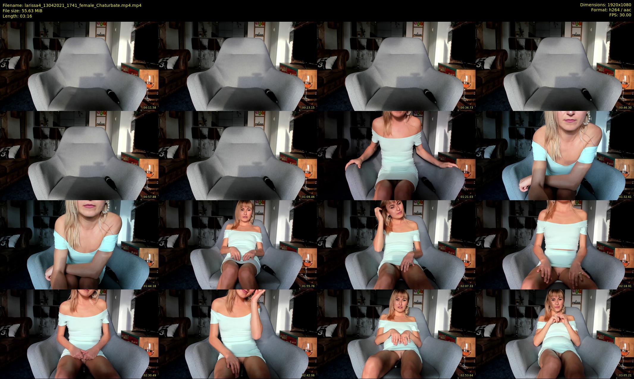 larissa4 — 4 minute Chaturbate female cam show recording, 1080p, Apr 13, 2021