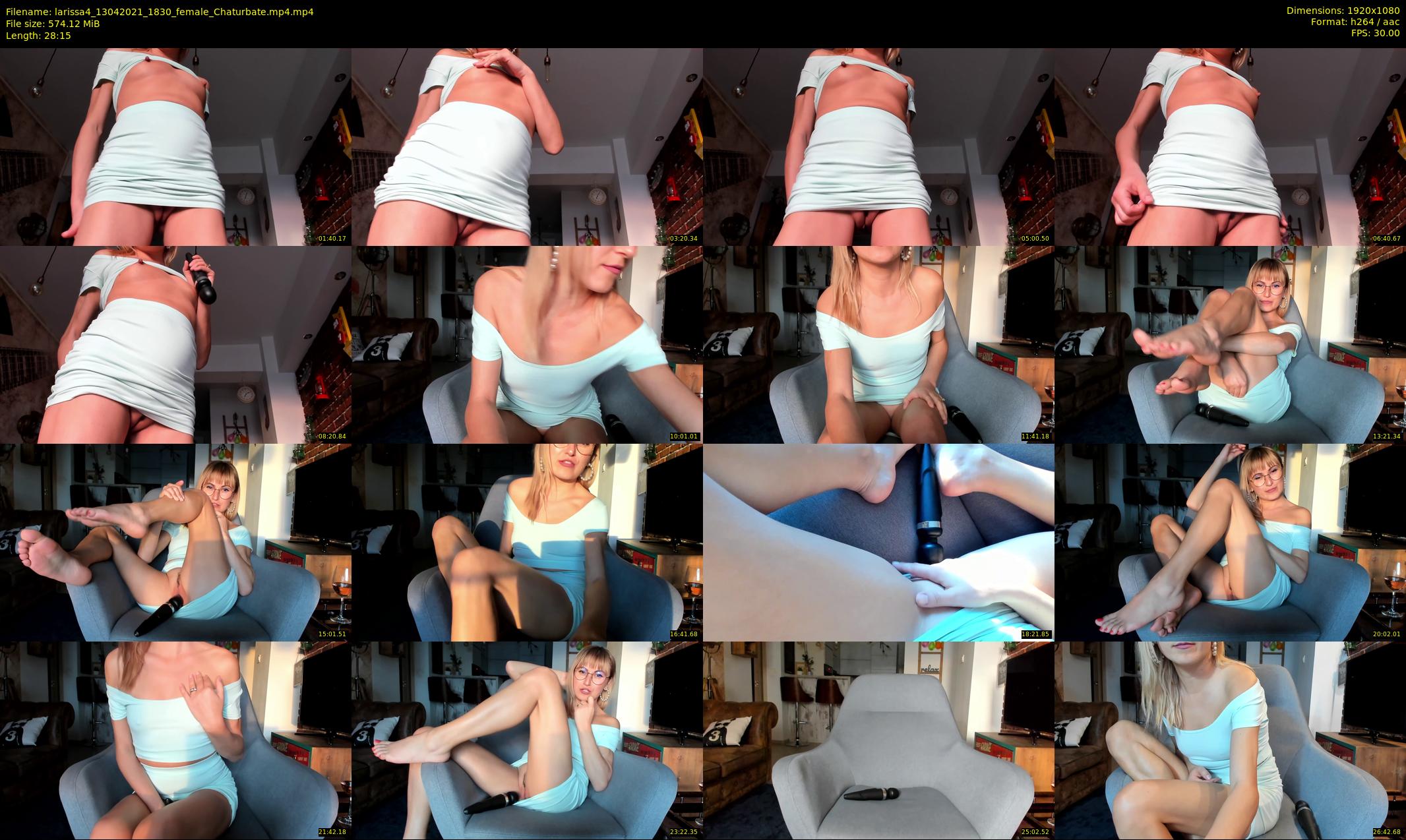larissa4 — 29 minute Chaturbate female cam show recording, 1080p, Apr 13, 2021