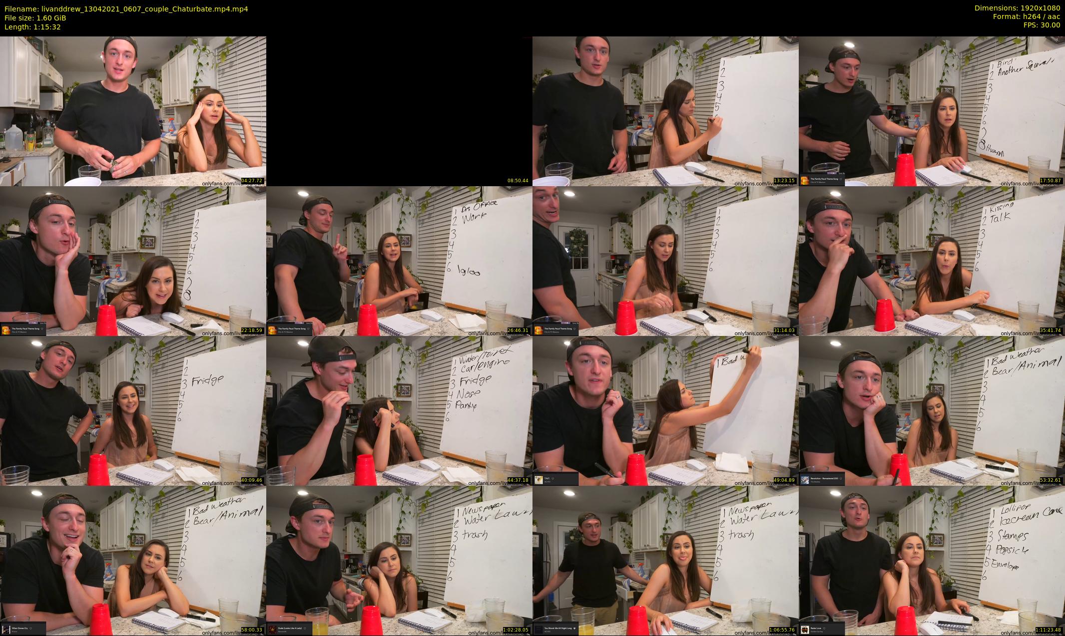 livanddrew — 76 minute Chaturbate couple cam show recording, 1080p, Apr 13, 2021