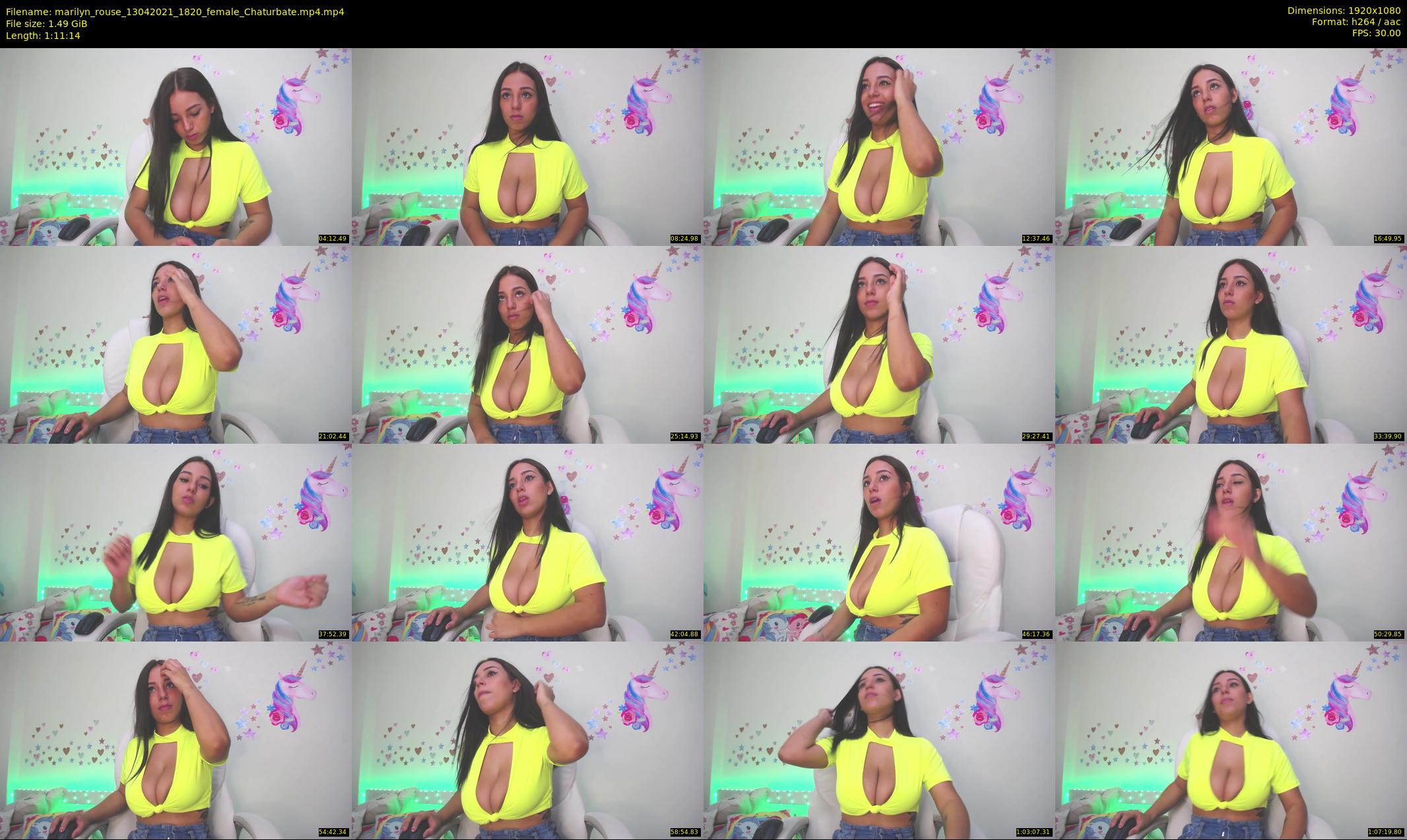 marilyn_rouse — 72 minute Chaturbate female cam show recording, 1080p, Apr 13, 2021