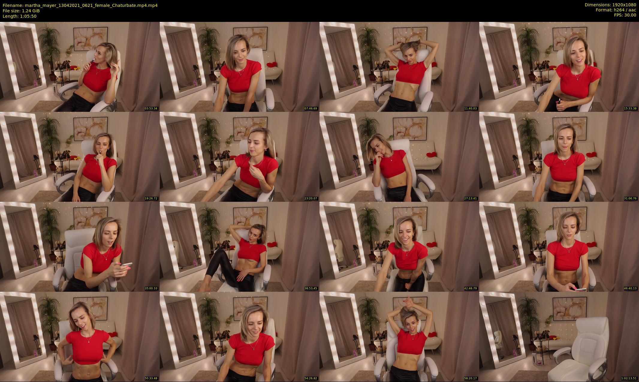 martha_mayer — 66 minute Chaturbate female cam show recording, 1080p, Apr 13, 2021