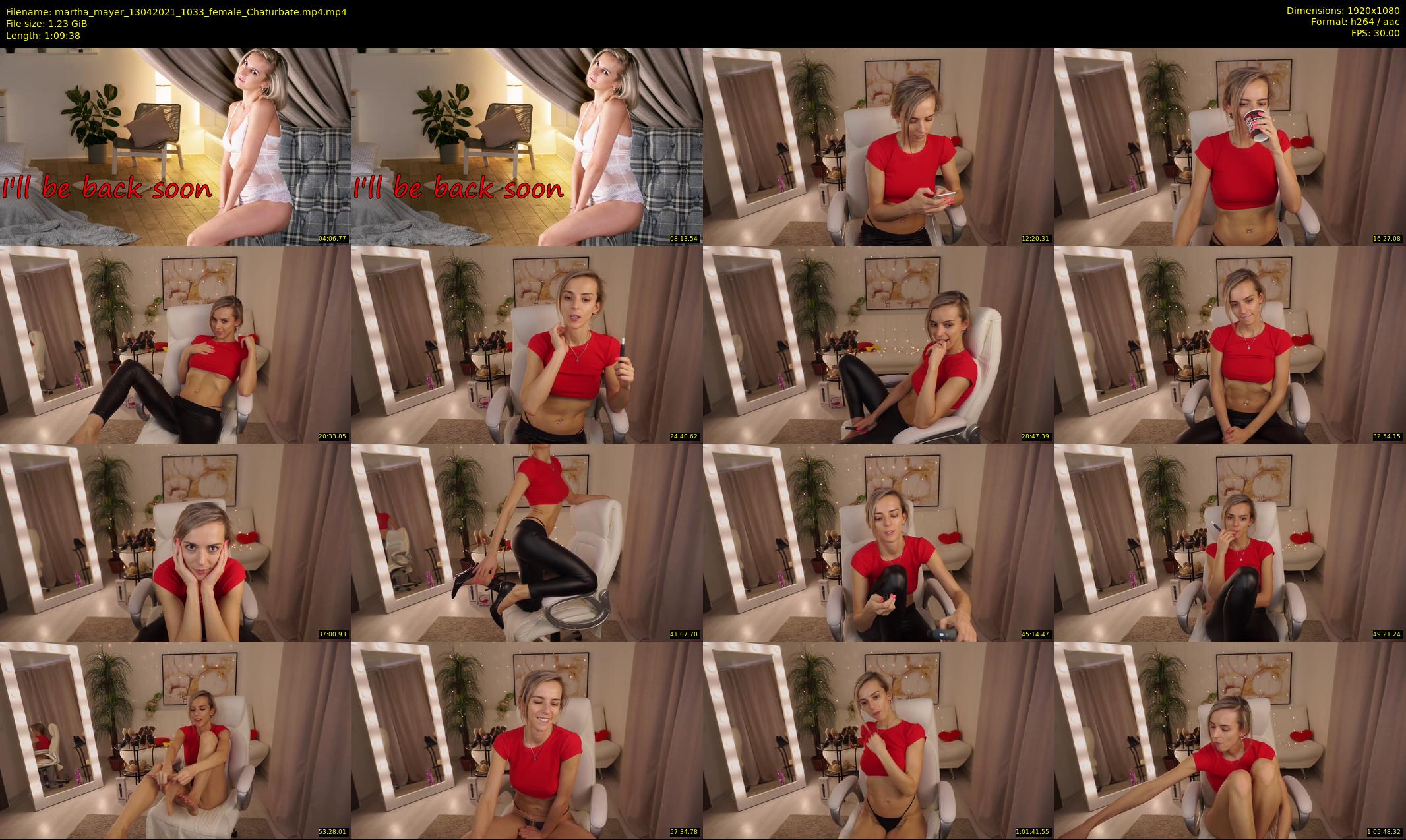 martha_mayer — 70 minute Chaturbate female cam show recording, 1080p, Apr 13, 2021