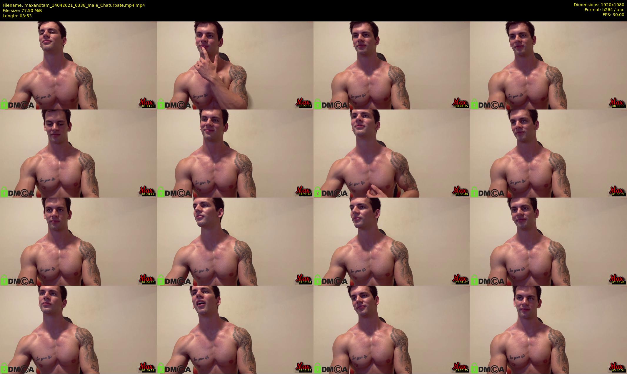 maxandtam — 4 minute Chaturbate couple cam show recording, 1080p, Apr 14, 2021