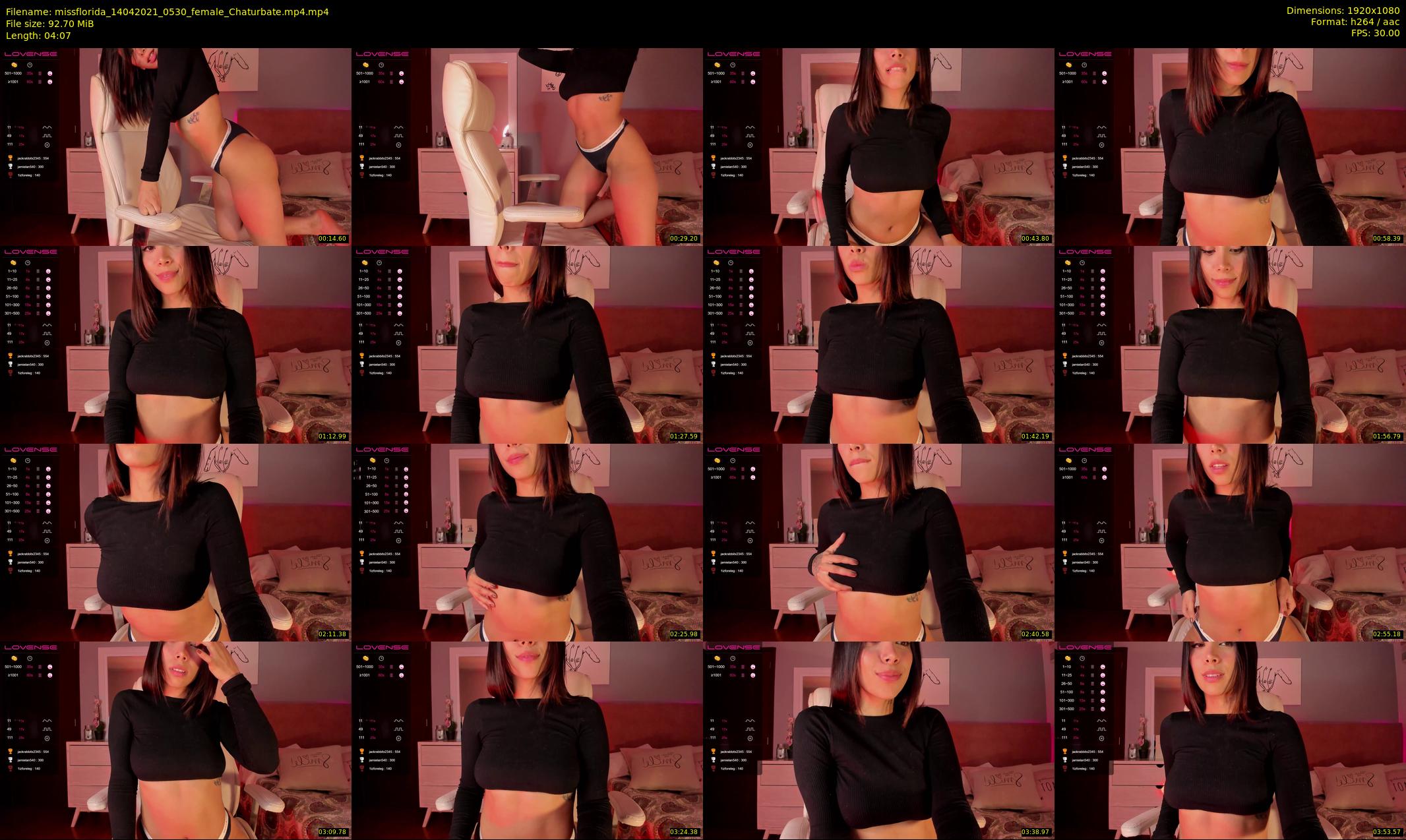 missflorida — 5 minute Chaturbate female cam show recording, 1080p, Apr 14, 2021