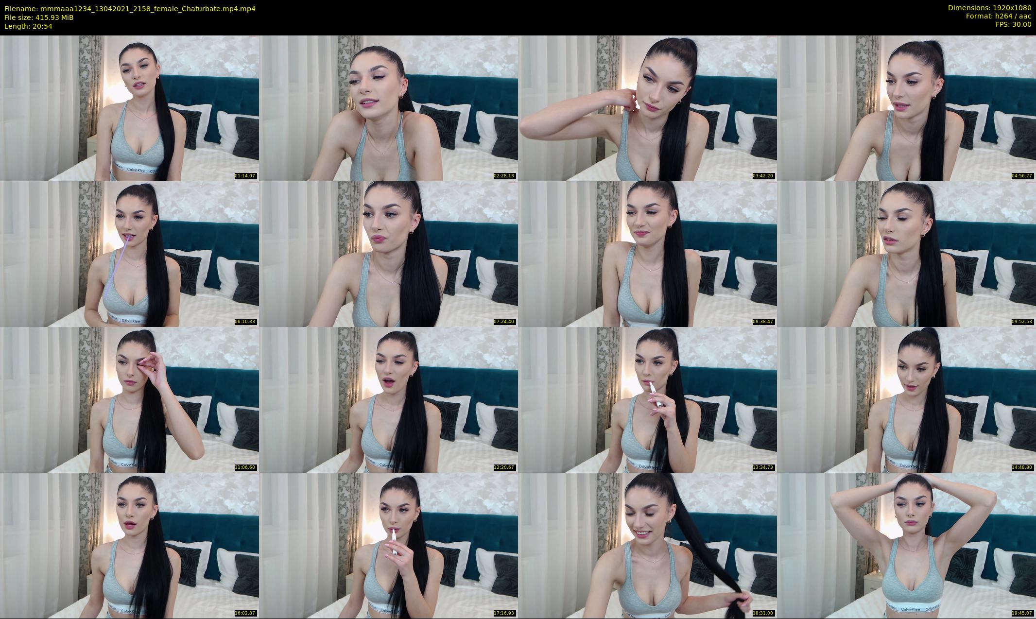 mmmaaa1234 — 21 minute Chaturbate female cam show recording, 1080p, Apr 13, 2021